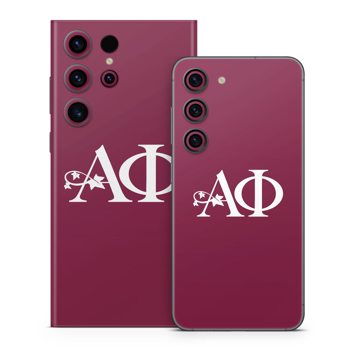 Alpha Phi Greek Letters Bordeaux - Samsung Galaxy S23 Skin