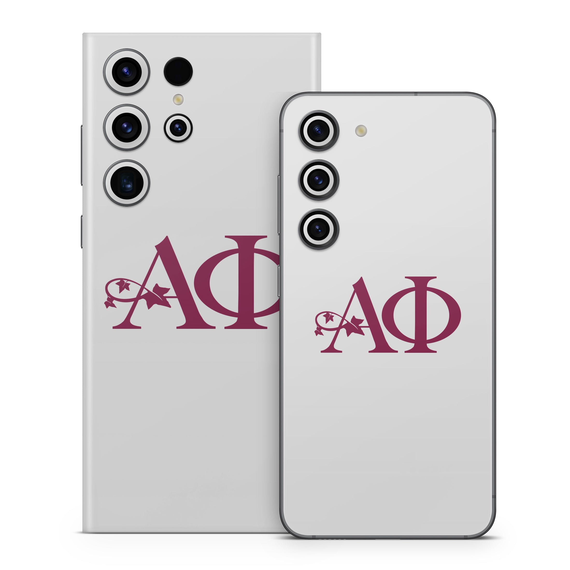 Alpha Phi Greek Letters Silver - Samsung Galaxy S23 Skin