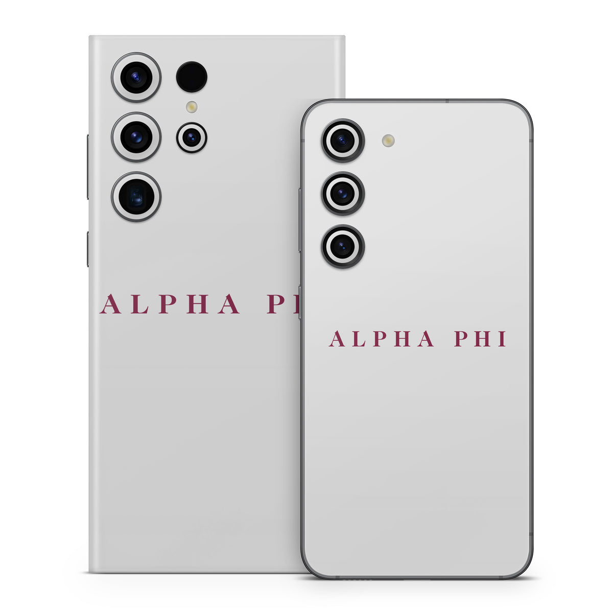 Alpha Phi Wordmark Silver - Samsung Galaxy S23 Skin