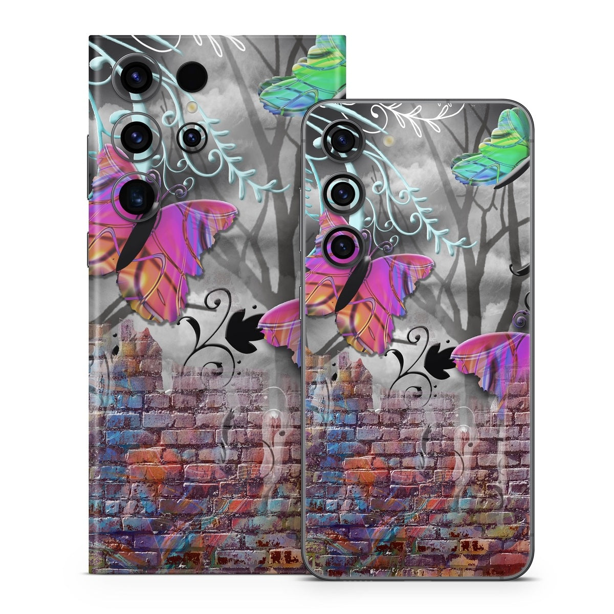 Butterfly Wall - Samsung Galaxy S23 Skin