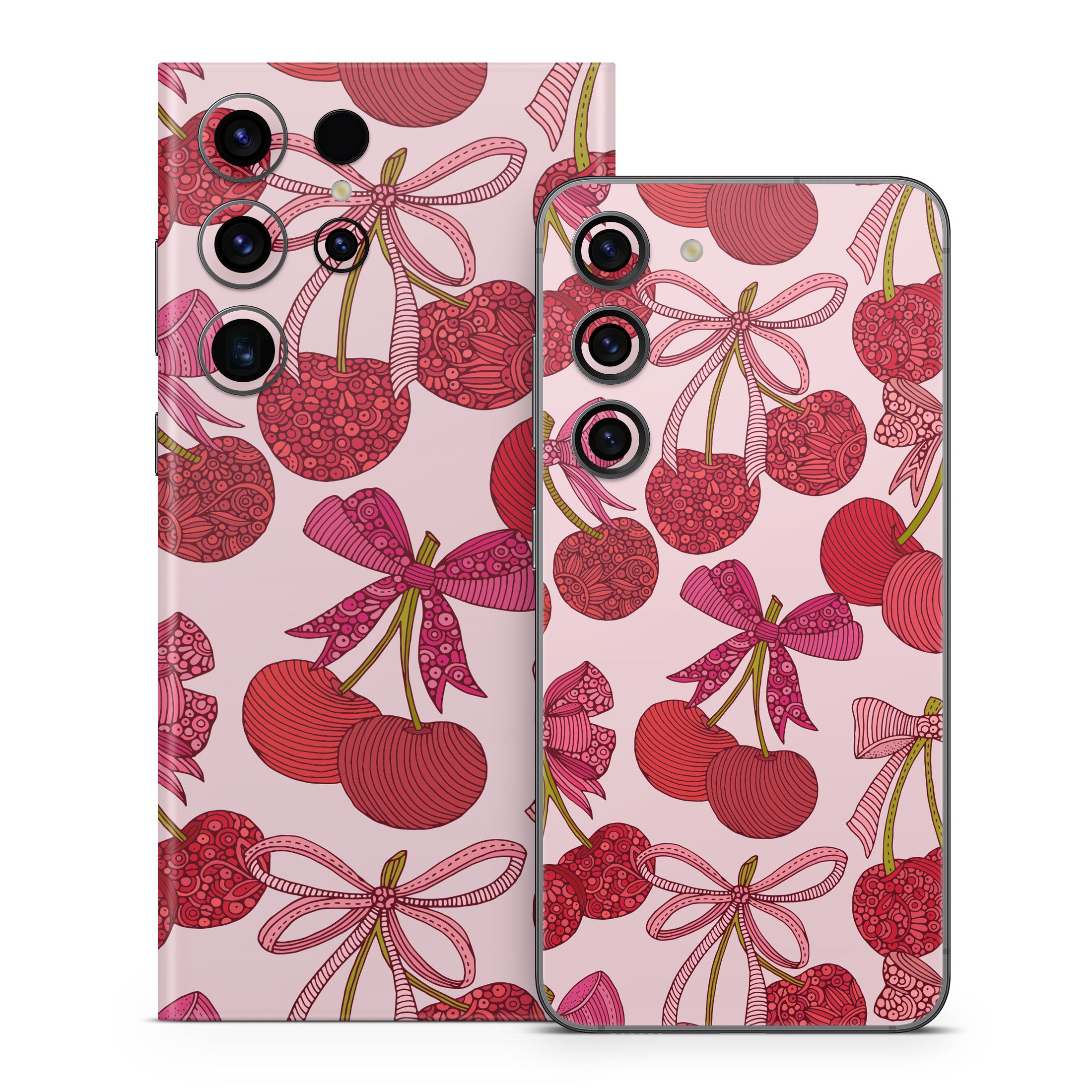 Cherry with Bows - Samsung Galaxy S23 Skin