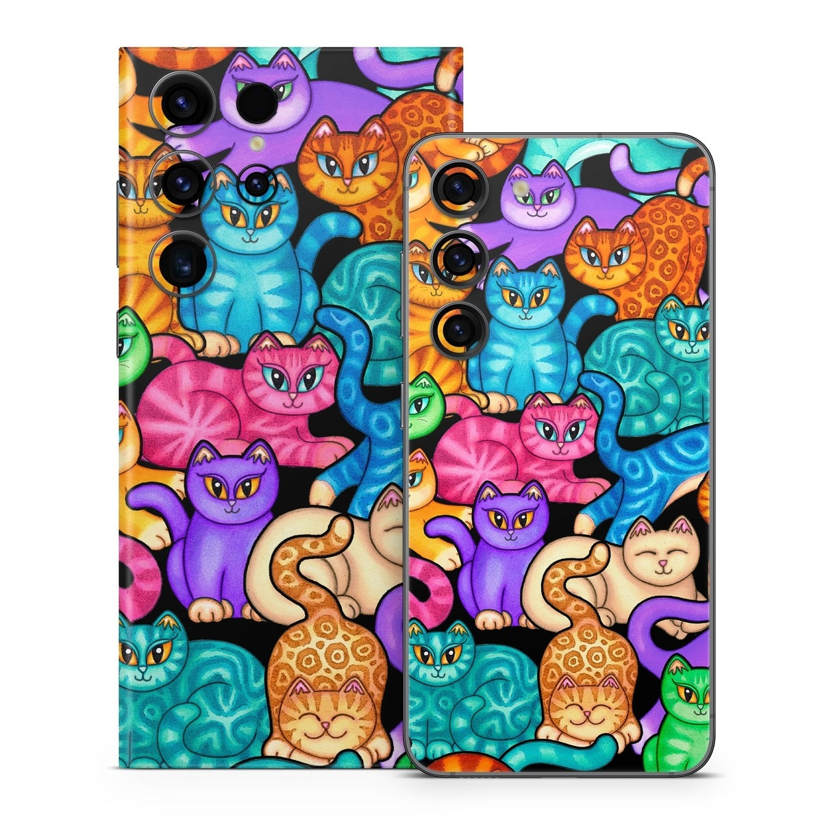 Colorful Kittens - Samsung Galaxy S23 Skin