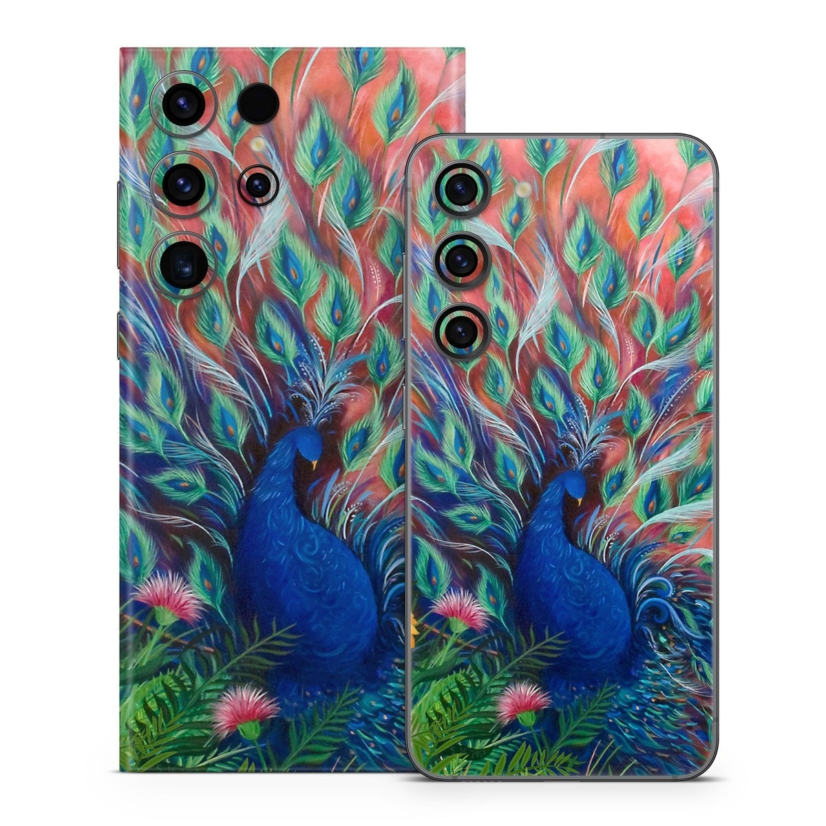 Coral Peacock - Samsung Galaxy S23 Skin