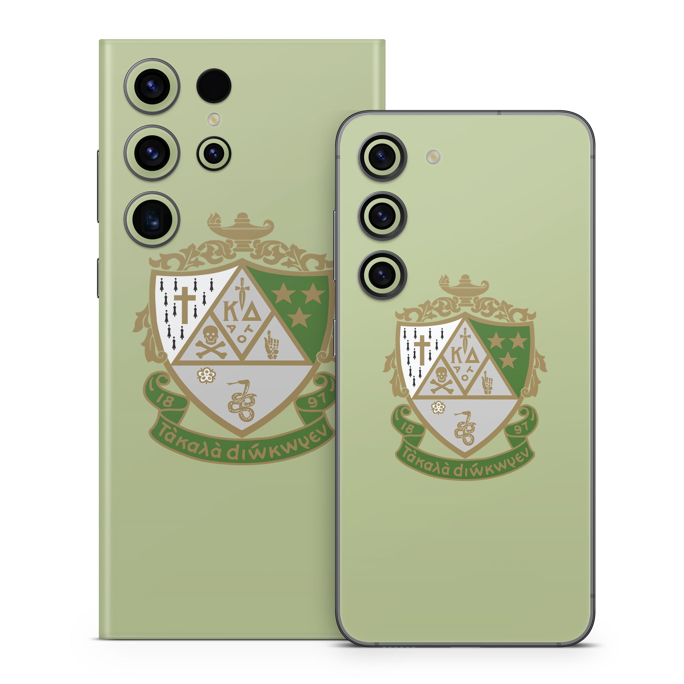 Kappa Delta Crest Light Olive - Samsung Galaxy S23 Skin