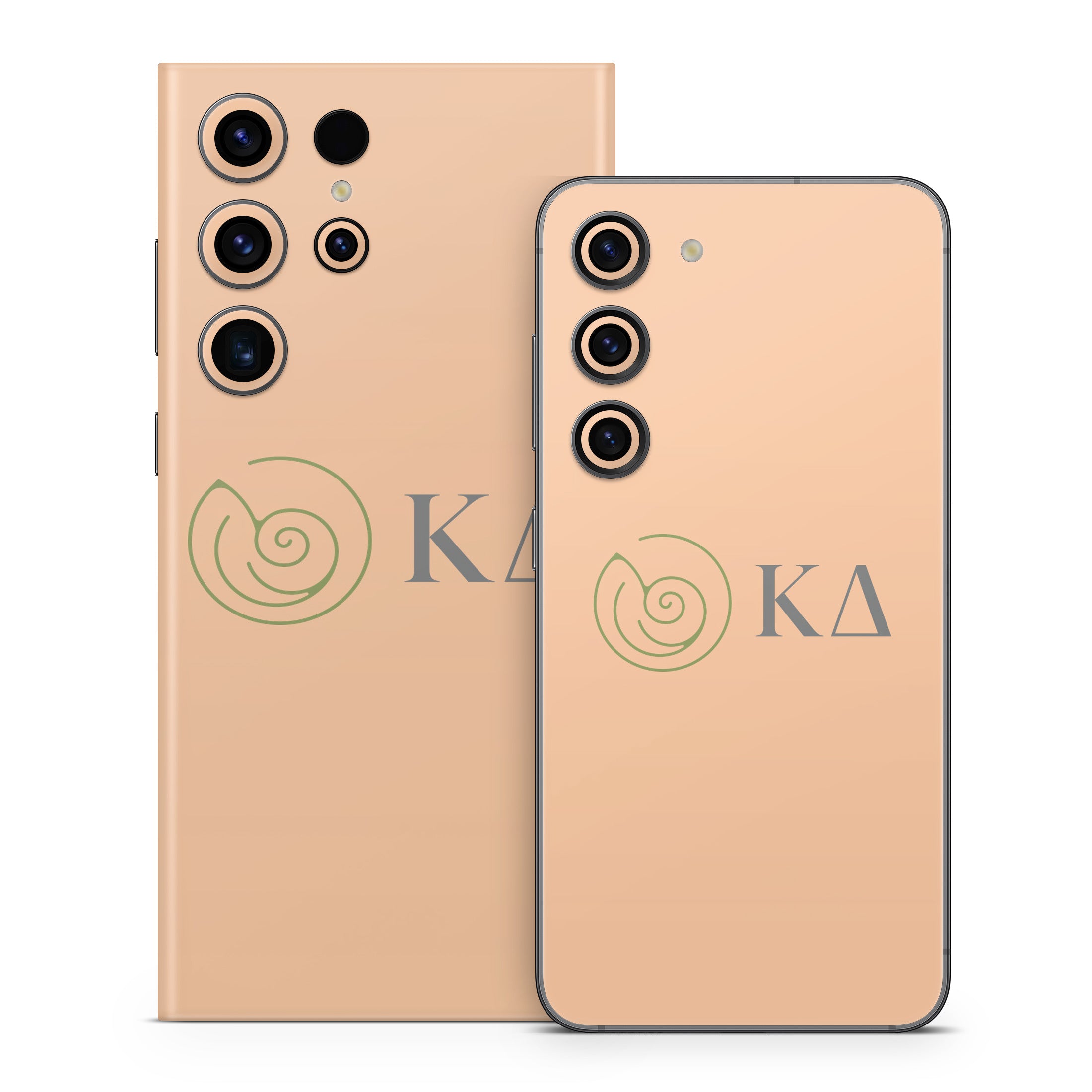 Kappa Delta Greek Letters Empowered Peach - Samsung Galaxy S23 Skin