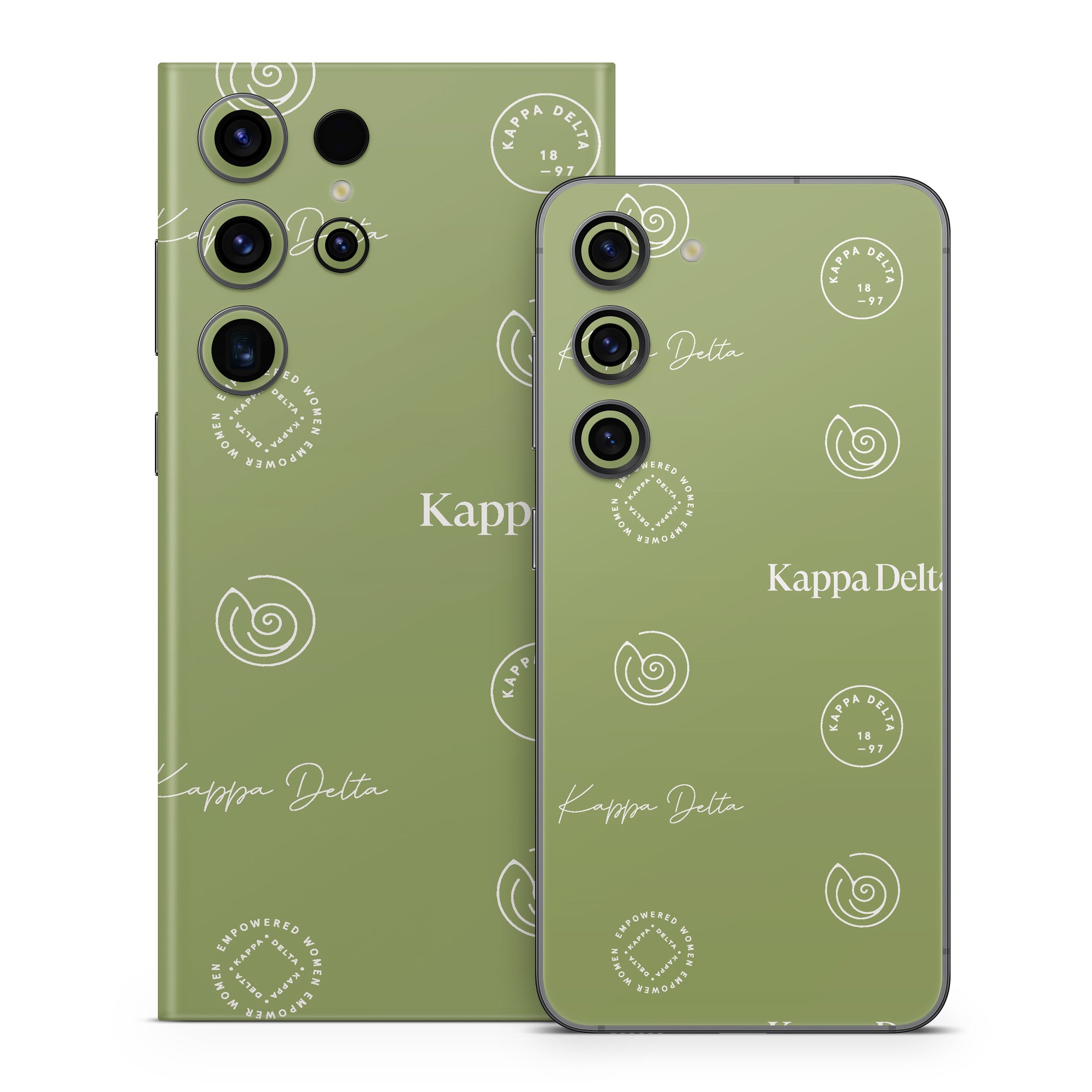 Kappa Delta Pattern - Samsung Galaxy S23 Skin