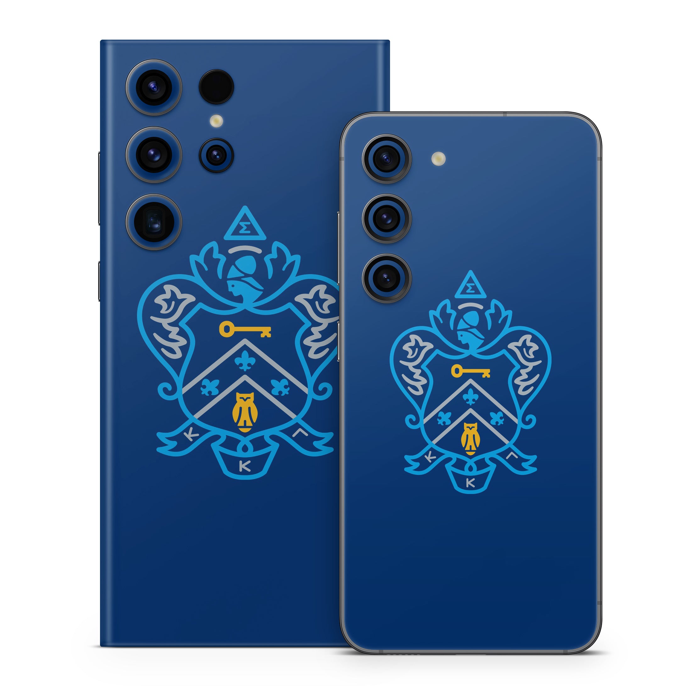Kappa Kappa Gamma Coat of Arms Kappa Blue - Samsung Galaxy S23 Skin