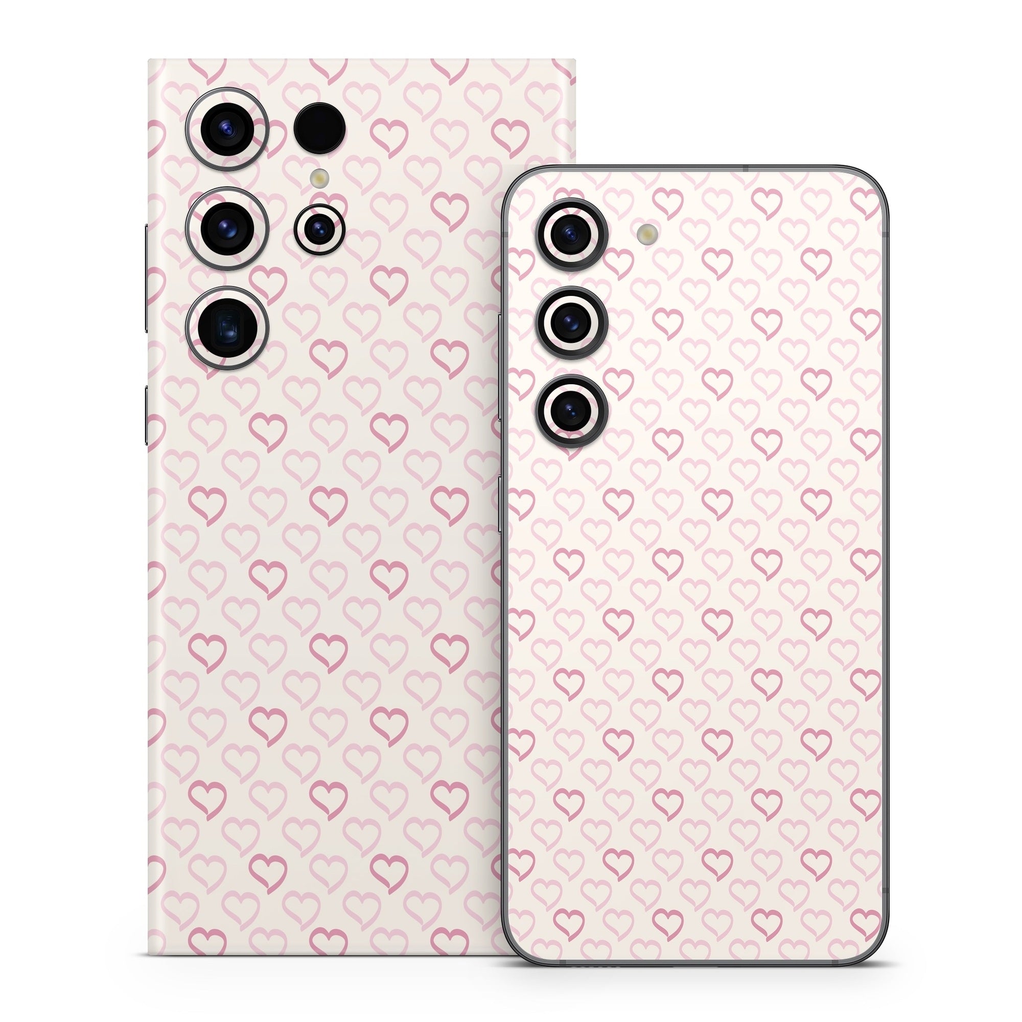 Patterned Hearts - Samsung Galaxy S23 Skin