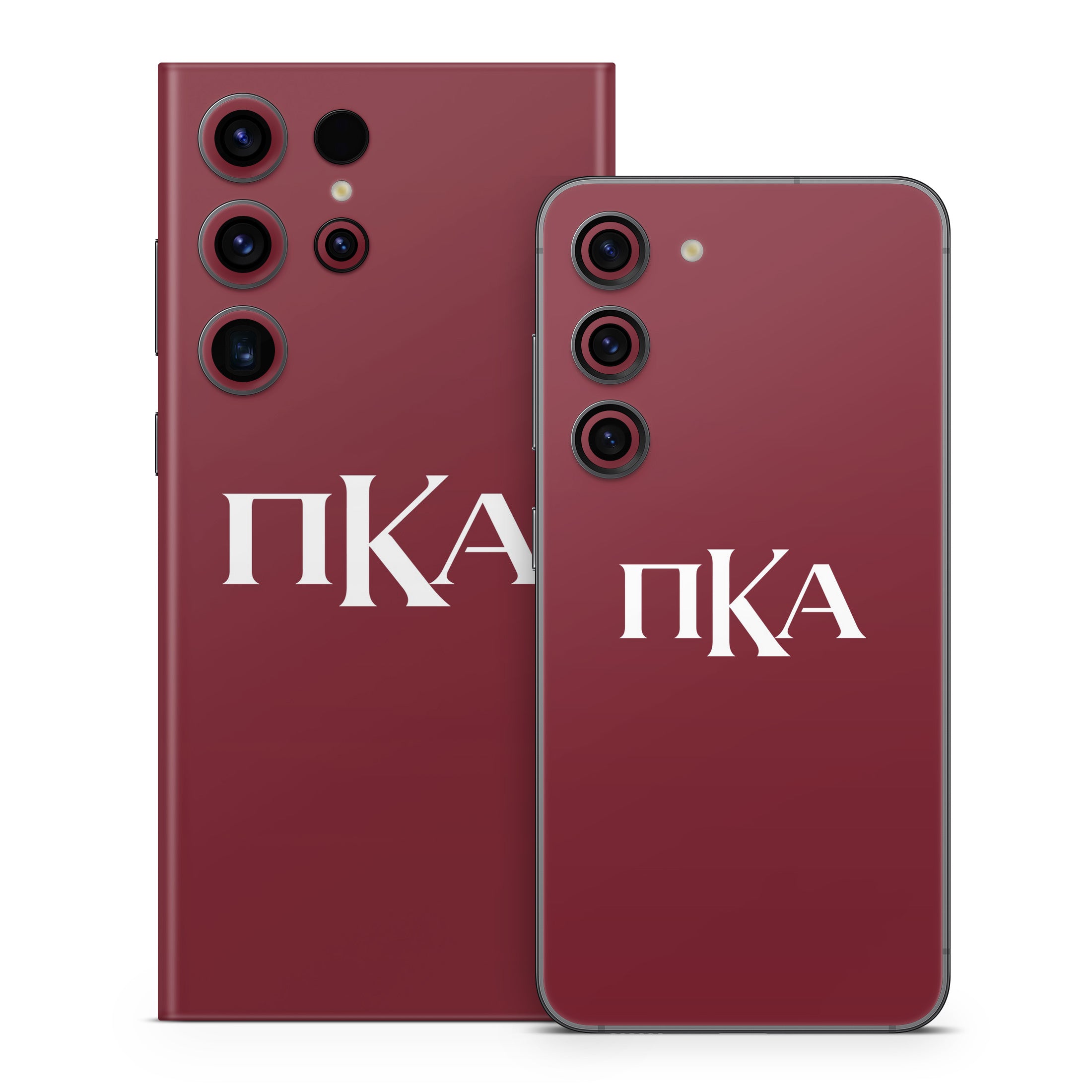 Pi Kappa Alpha Greek Letters Garnet - Samsung Galaxy S23 Skin