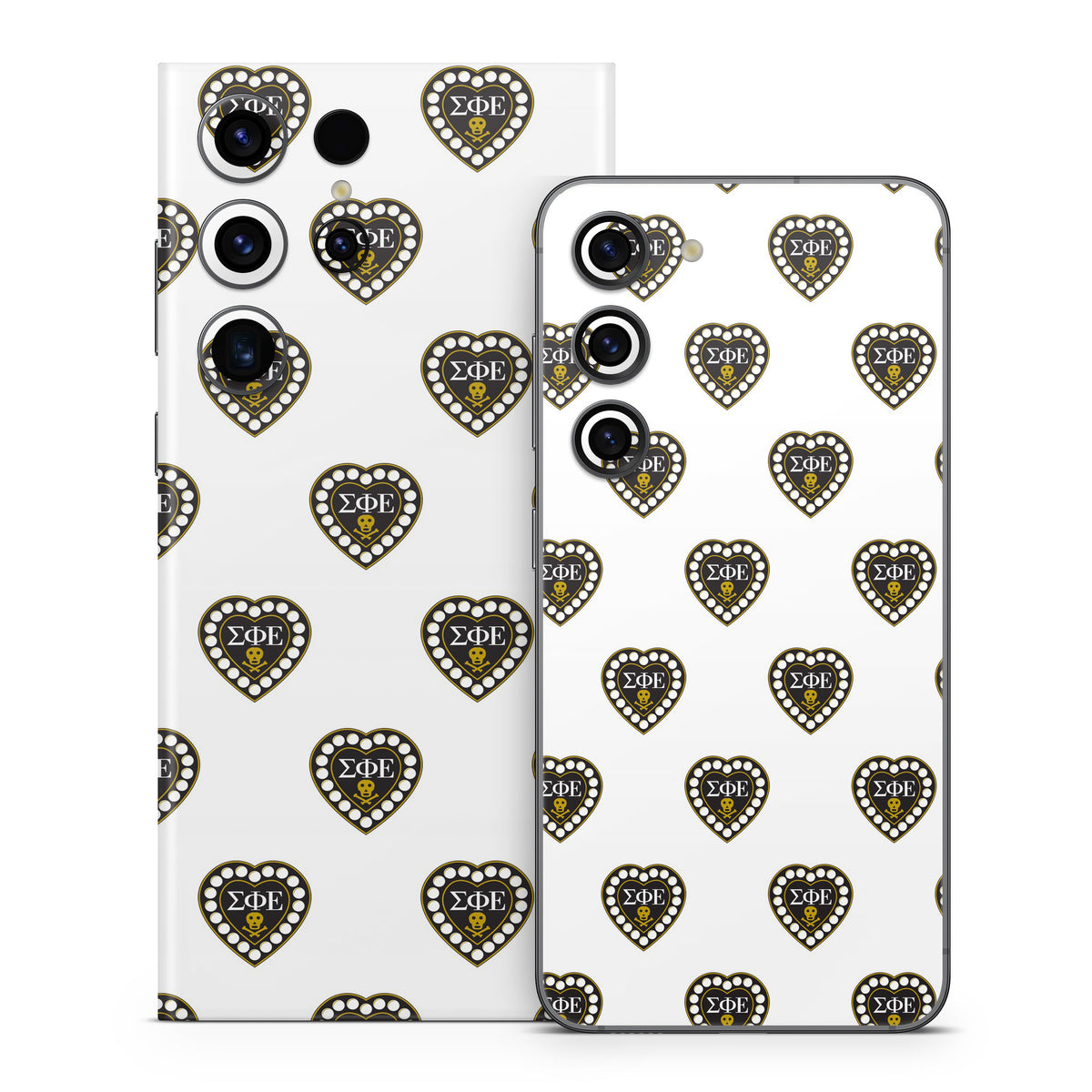 Sigma Phi Epsilon Badge Pattern White - Samsung Galaxy S23 Skin
