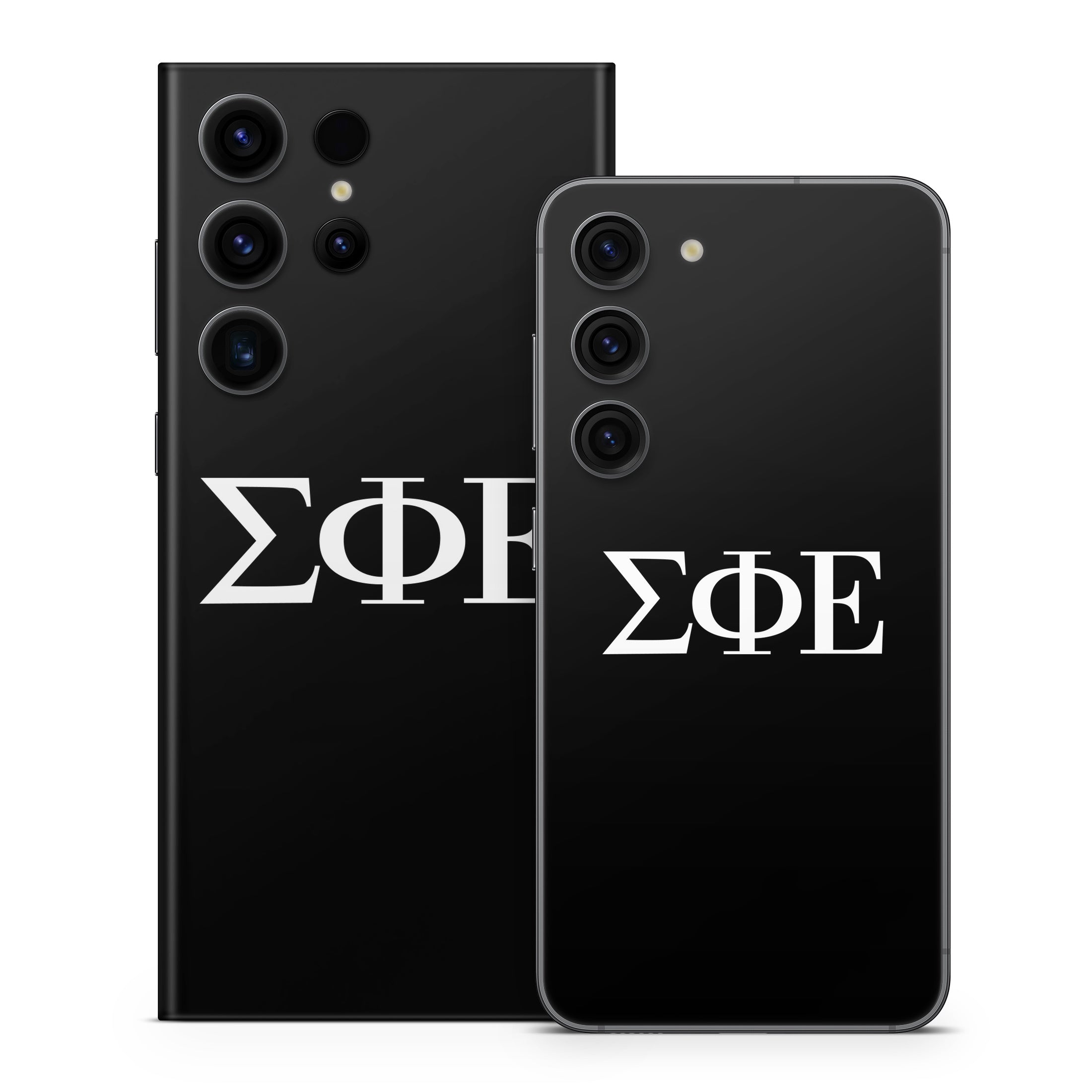 Sigma Phi Epsilon Greek Letters Black - Samsung Galaxy S23 Skin