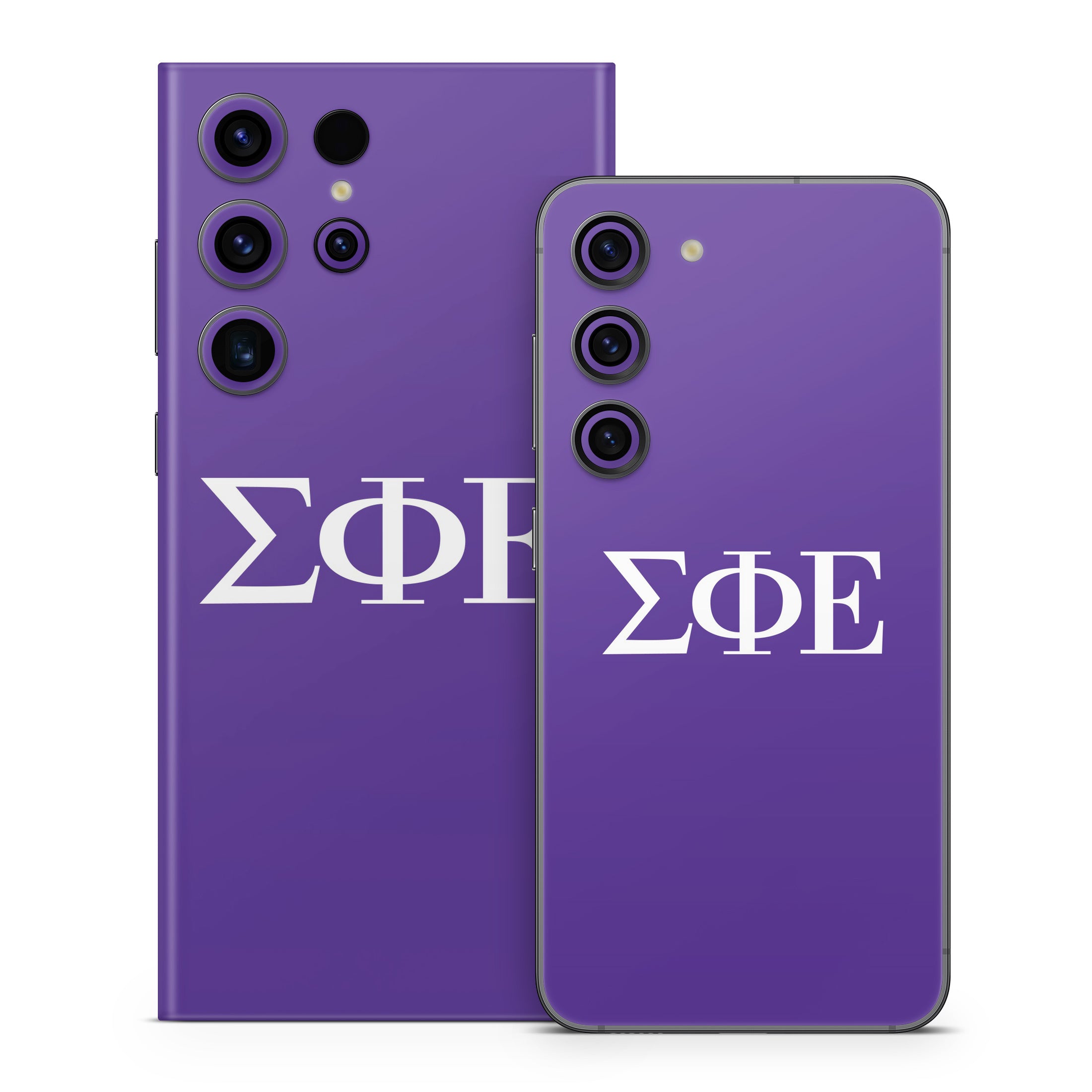 Sigma Phi Epsilon Greek Letters Purple - Samsung Galaxy S23 Skin