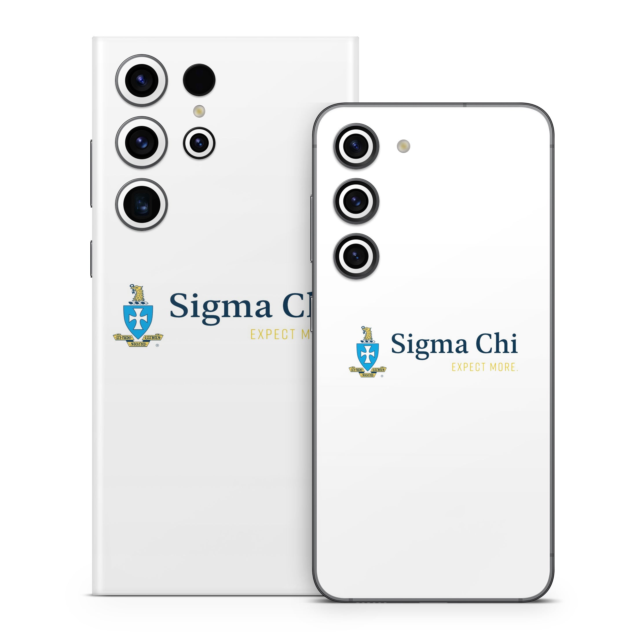Sigma Chi Logo White - Samsung Galaxy S23 Skin