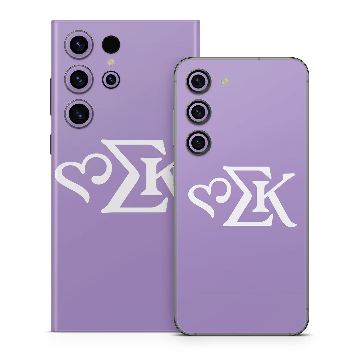 Sigma Kappa Greek Letters Dove Love on Legacy Lavender - Samsung Galaxy S23 Skin
