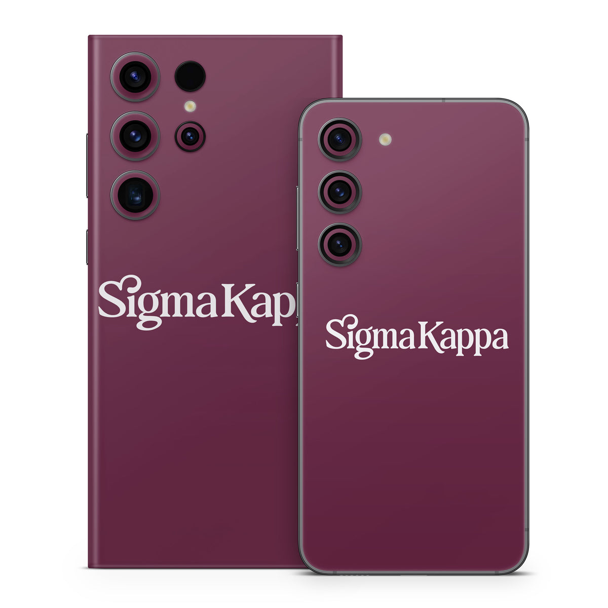 Sigma Kappa Primary Logo Dove Love on Mary Maroon - Samsung Galaxy S23 Skin