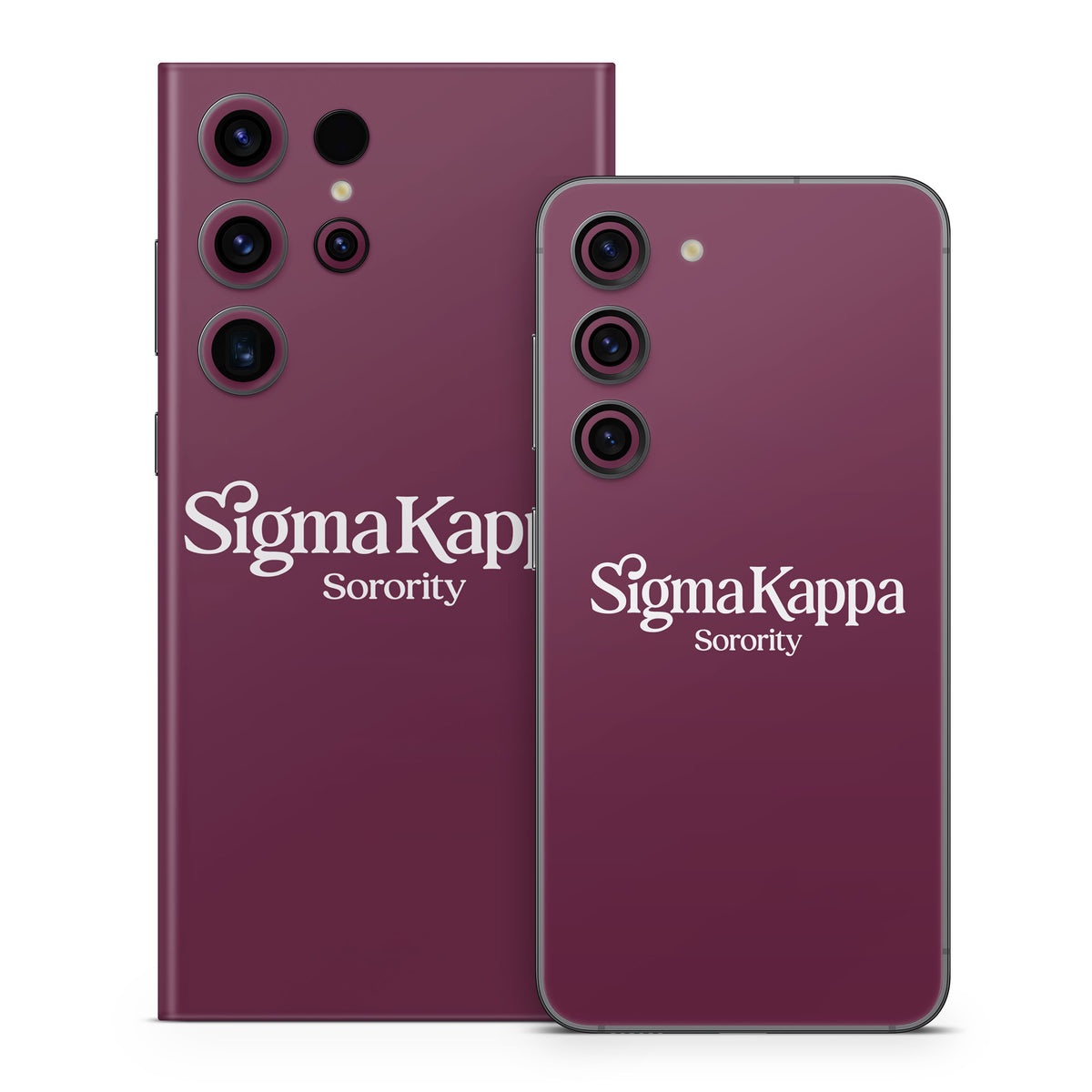 Sigma Kappa Sorority Logo Dove Love on Mary Maroon - Samsung Galaxy S23 Skin