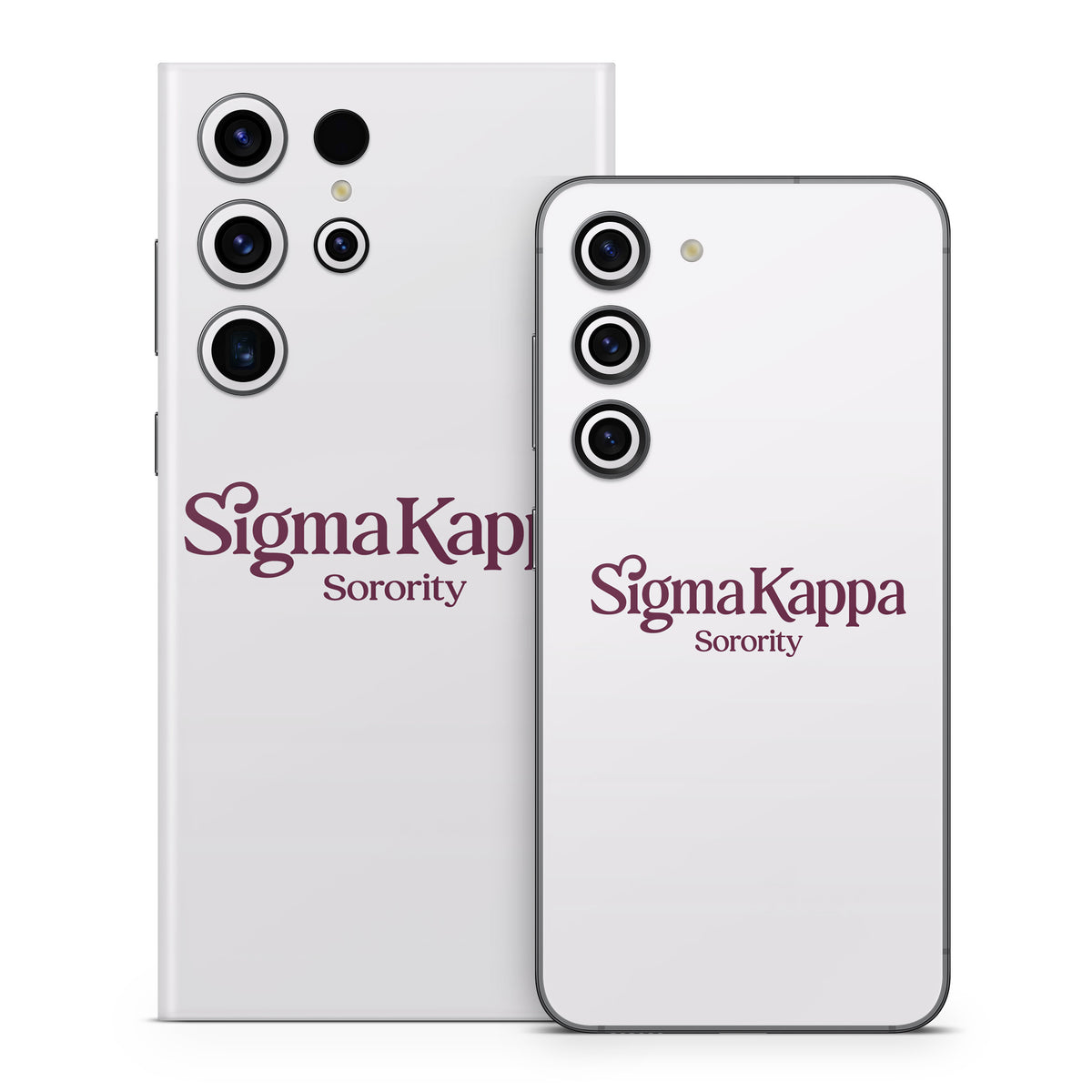 Sigma Kappa Sorority Logo Mary Maroon on Dove Love - Samsung Galaxy S23 Skin