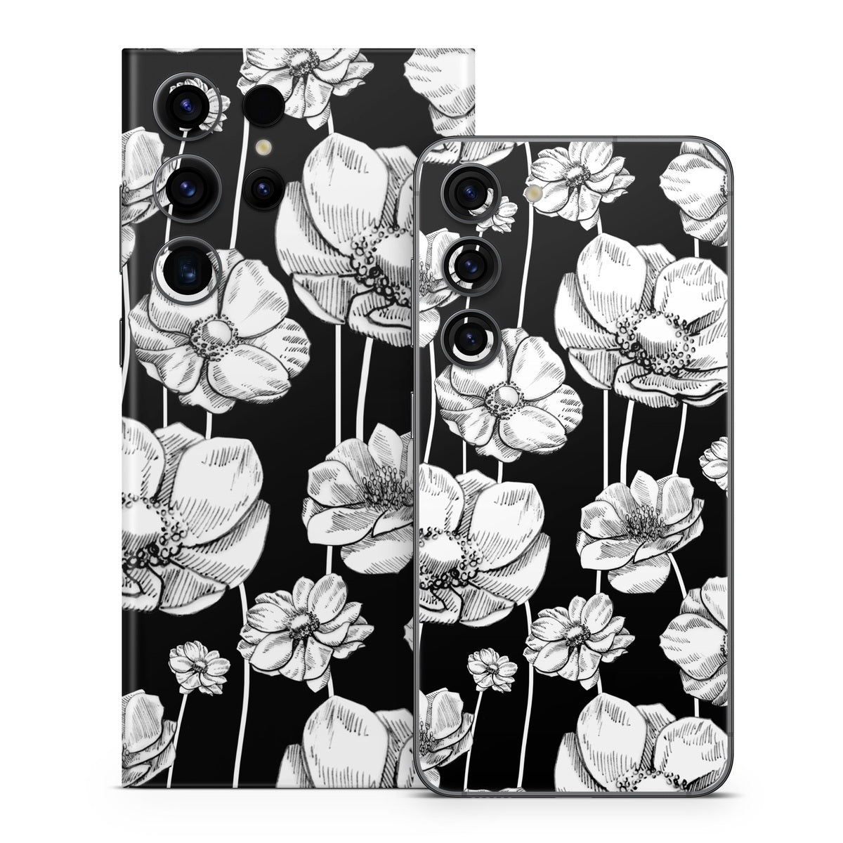 Striped Blooms - Samsung Galaxy S23 Skin