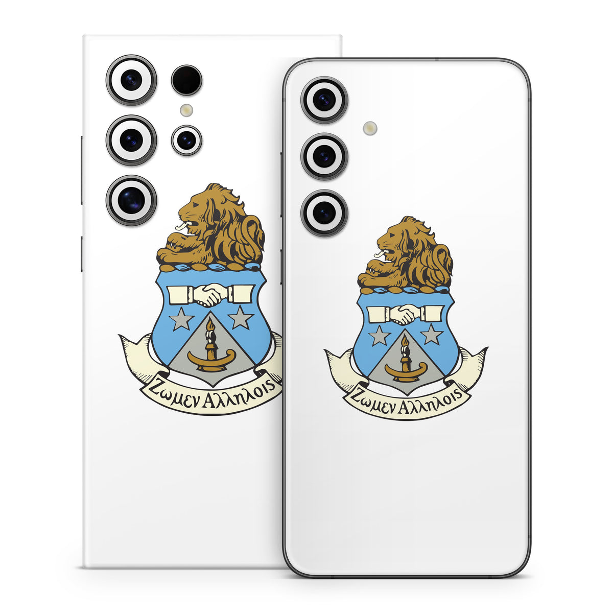 Alpha Delta Pi Crest White - Samsung Galaxy S24 Skin