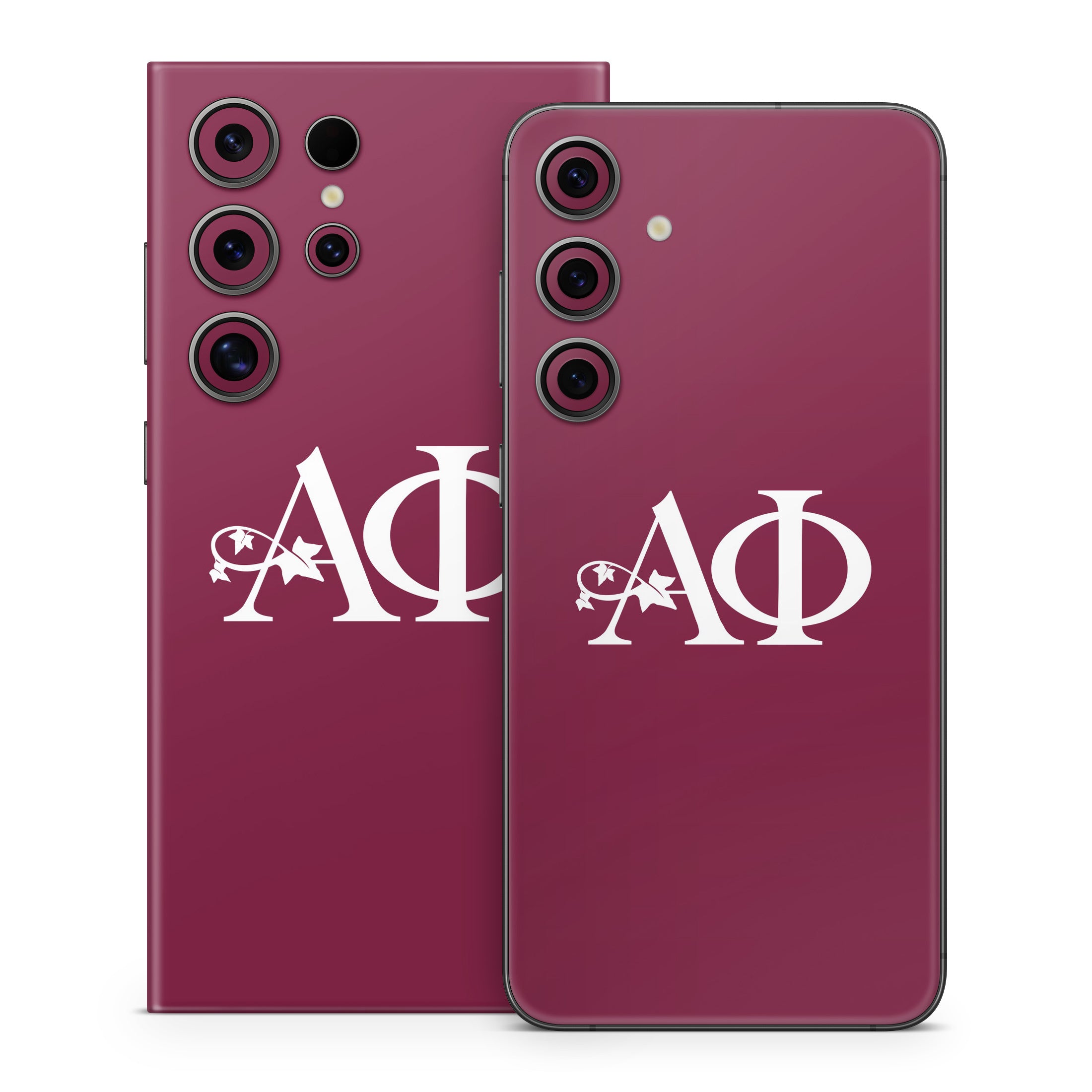 Alpha Phi Greek Letters Bordeaux - Samsung Galaxy S24 Skin