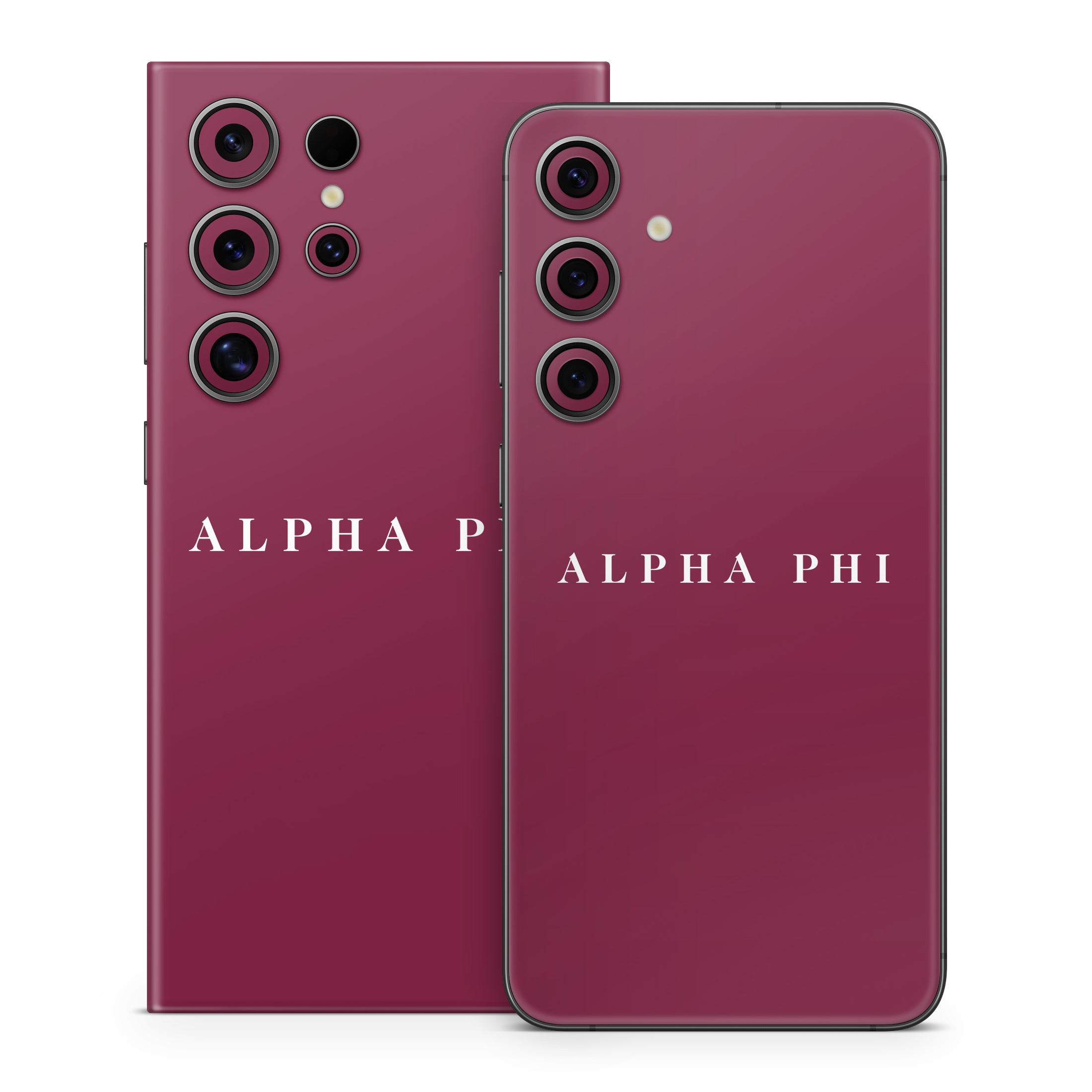 Alpha Phi Wordmark Bordeaux - Samsung Galaxy S24 Skin