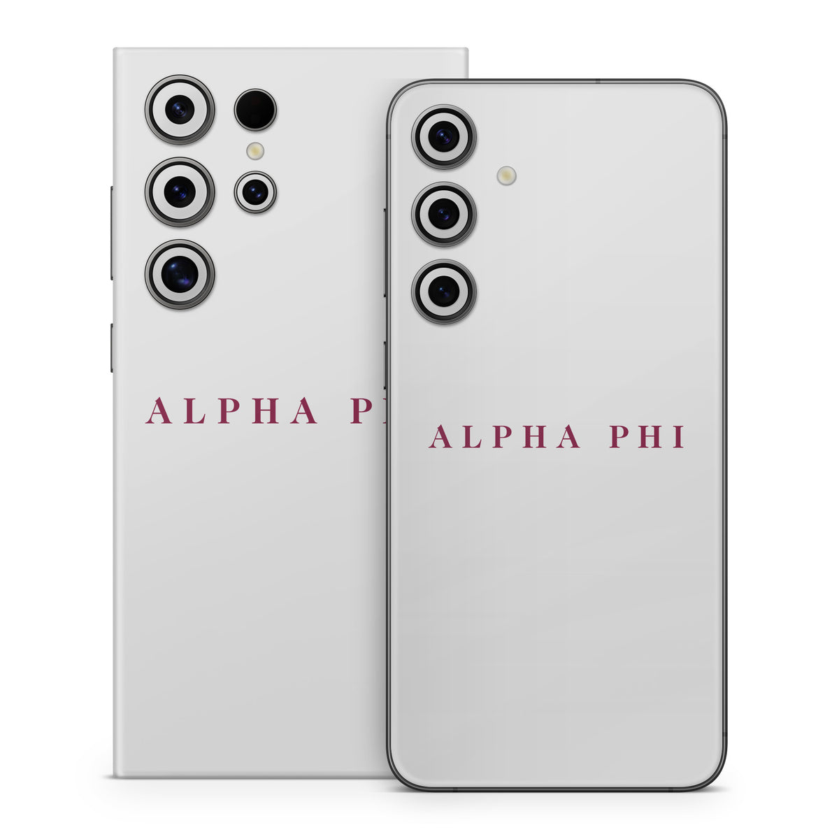 Alpha Phi Wordmark Silver - Samsung Galaxy S24 Skin
