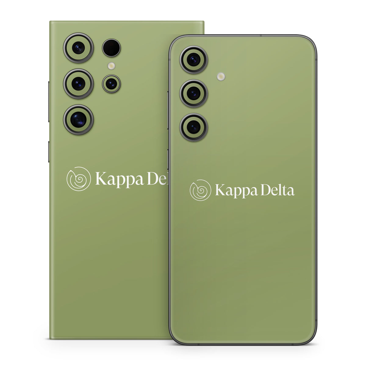 Kappa Delta Secondary Logo KD Olive - Samsung Galaxy S24 Skin