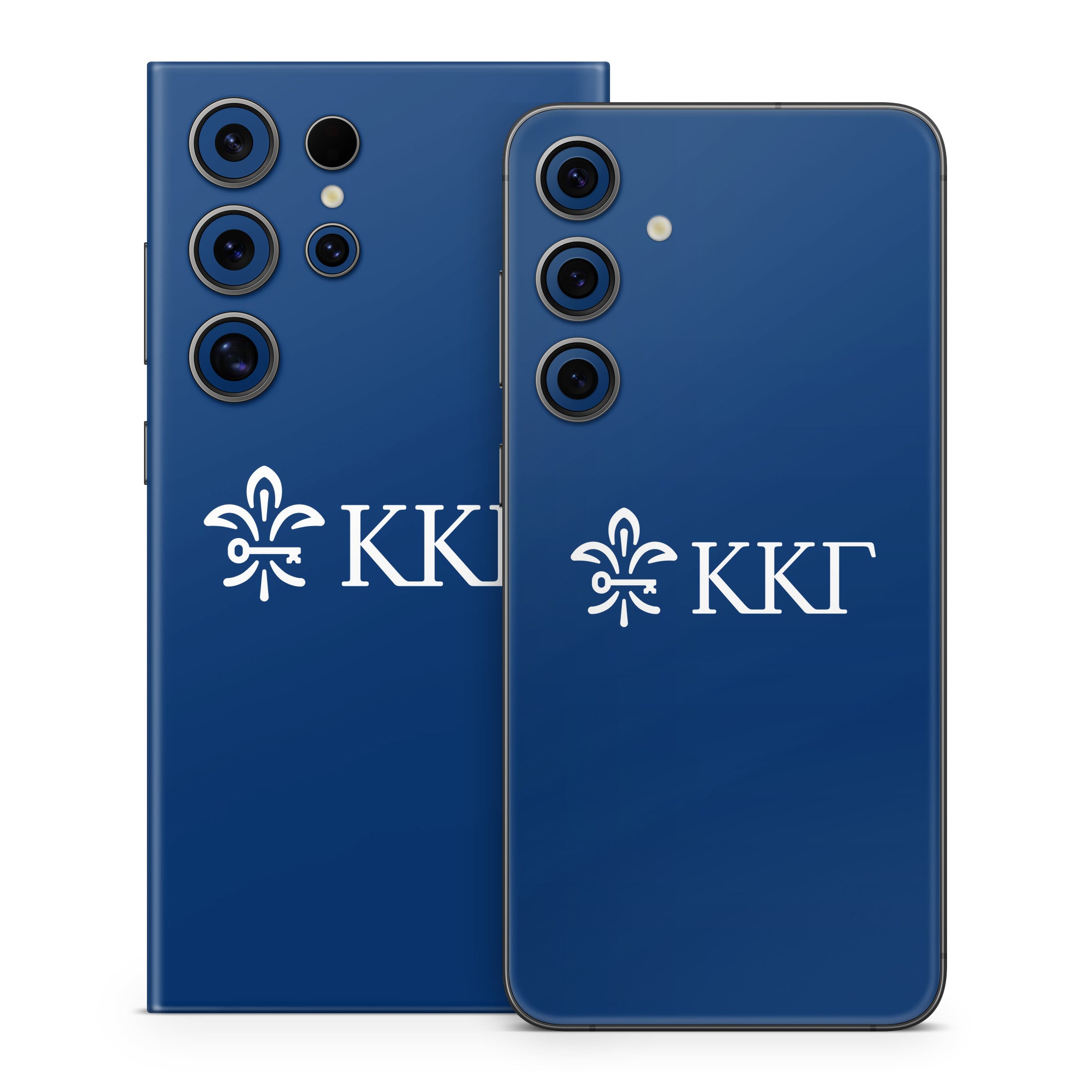 Kappa Kappa Gamma Letterkey Horizontal Kappa Blue - Samsung Galaxy S24 Skin