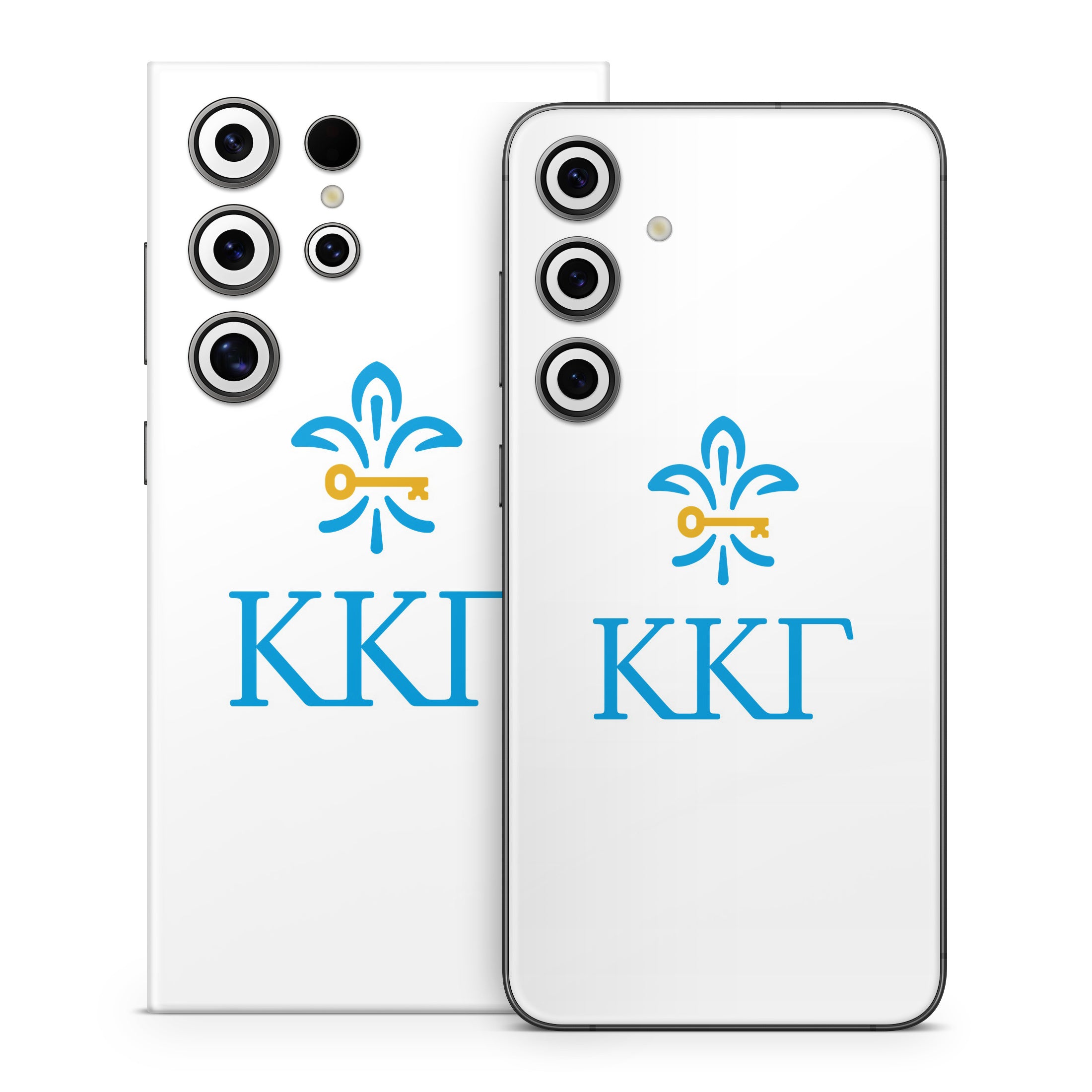 Kappa Kappa Gamma Letterkey Vertical White - Samsung Galaxy S24 Skin