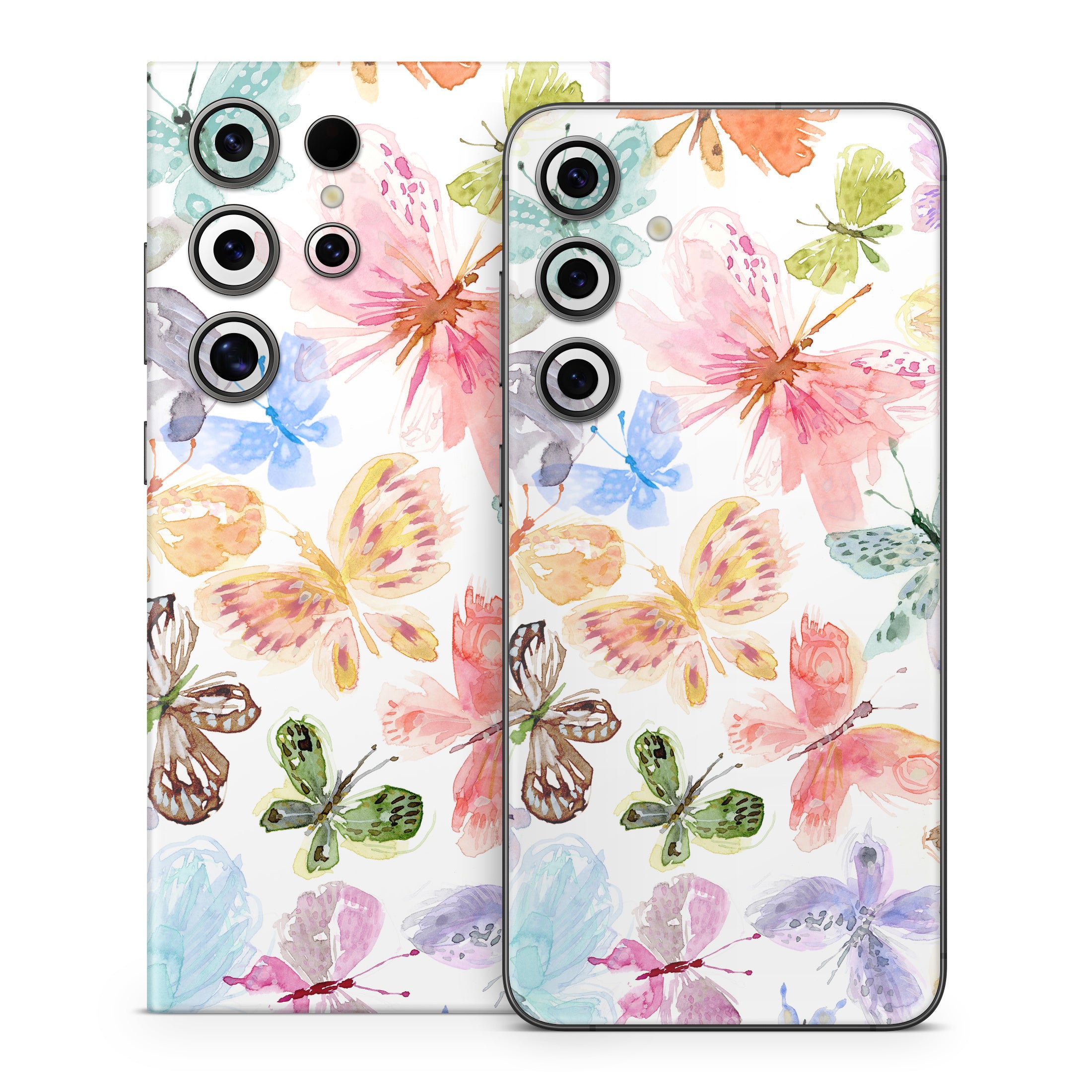 Pastel Butterflies - Samsung Galaxy S24 Skin