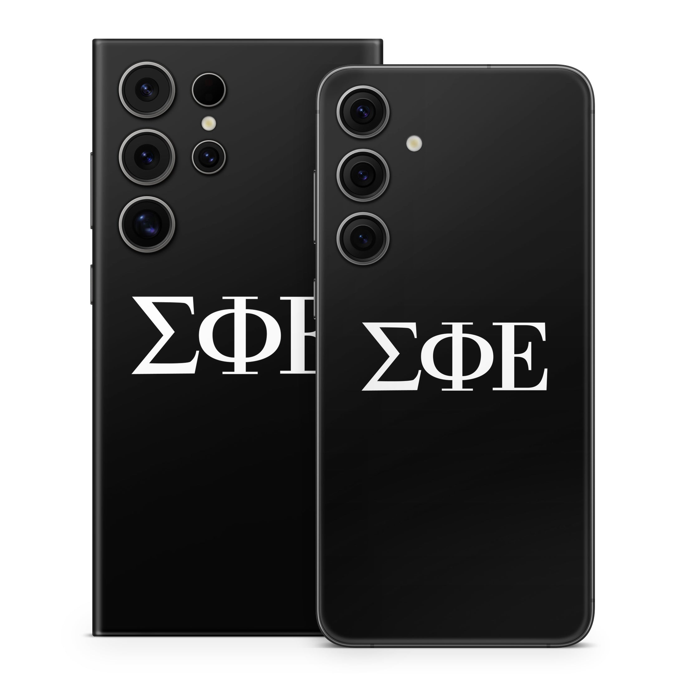 Sigma Phi Epsilon Greek Letters Black - Samsung Galaxy S24 Skin