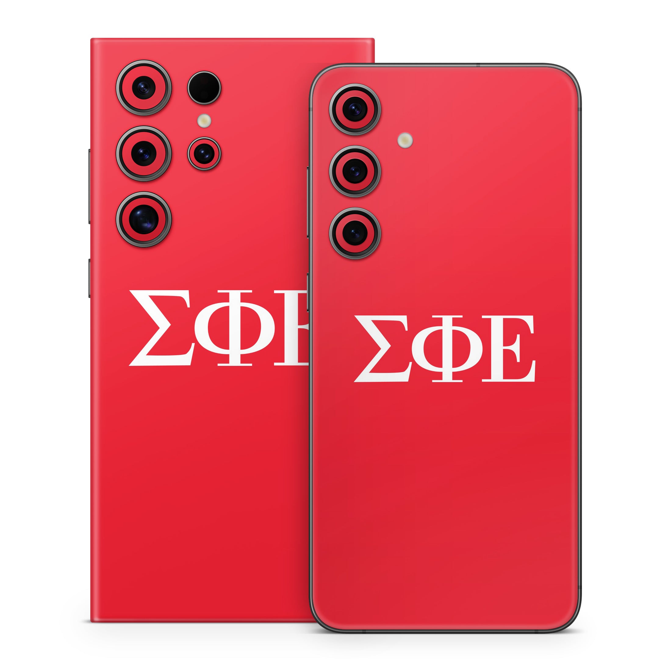Sigma Phi Epsilon Greek Letters Red - Samsung Galaxy S24 Skin