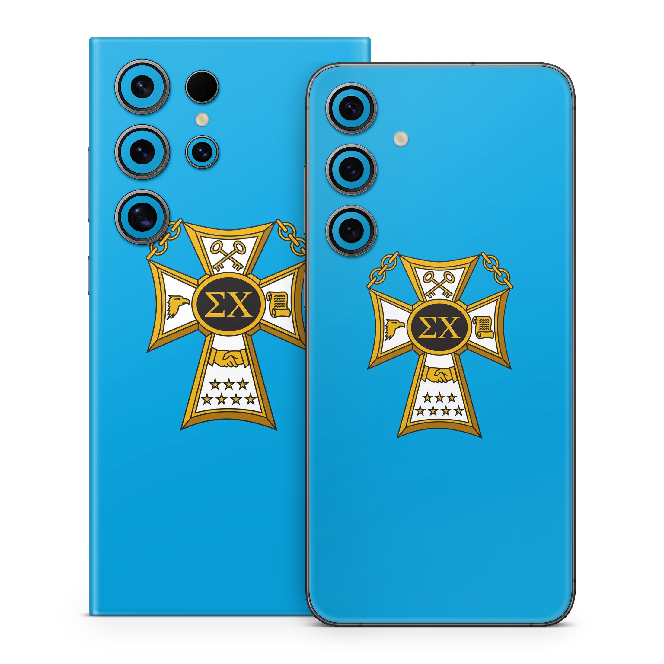 Sigma Chi Badge Blue - Samsung Galaxy S24 Skin