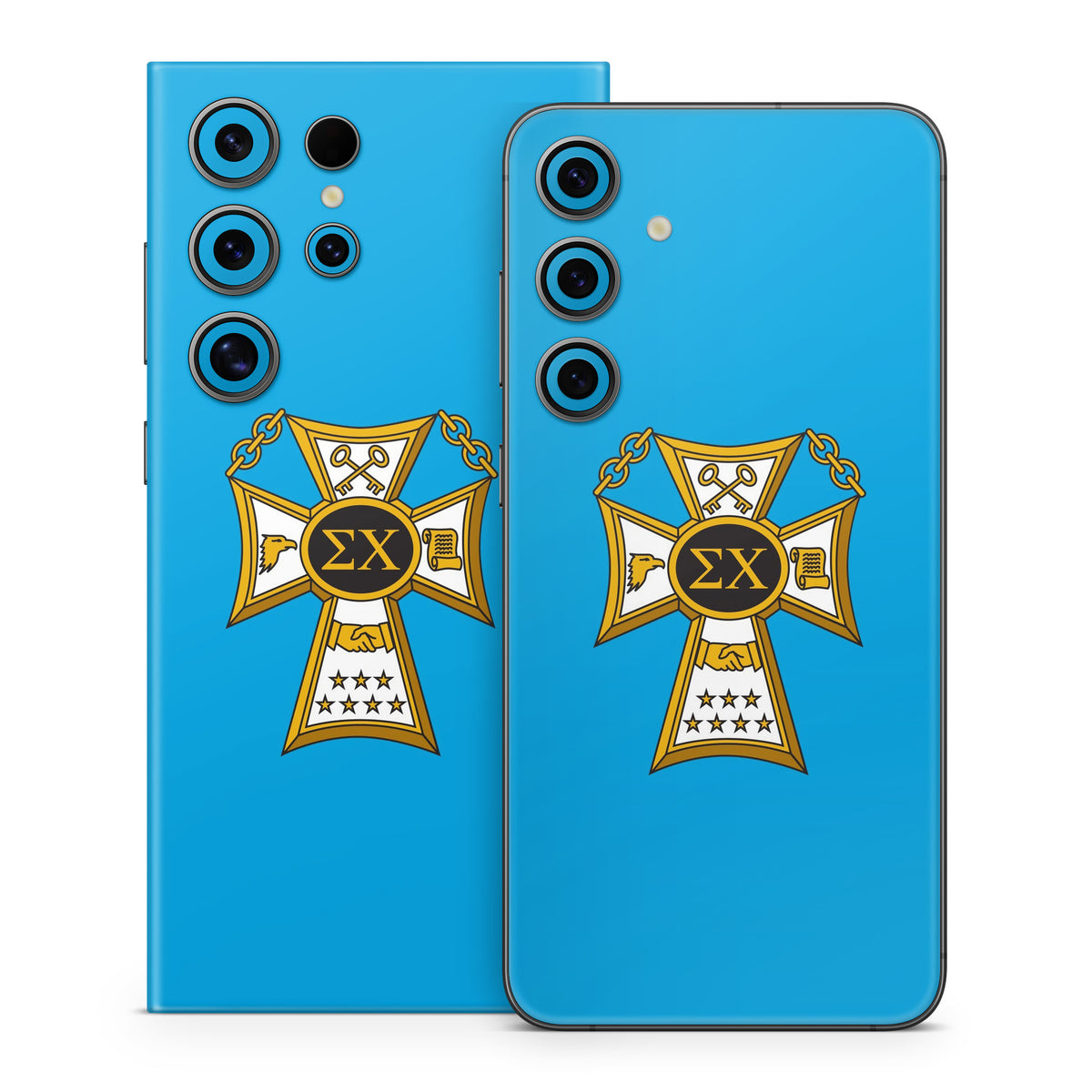 Sigma Chi Badge Blue - Samsung Galaxy S24 Skin