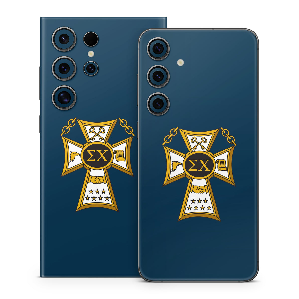 Sigma Chi Badge Navy - Samsung Galaxy S24 Skin