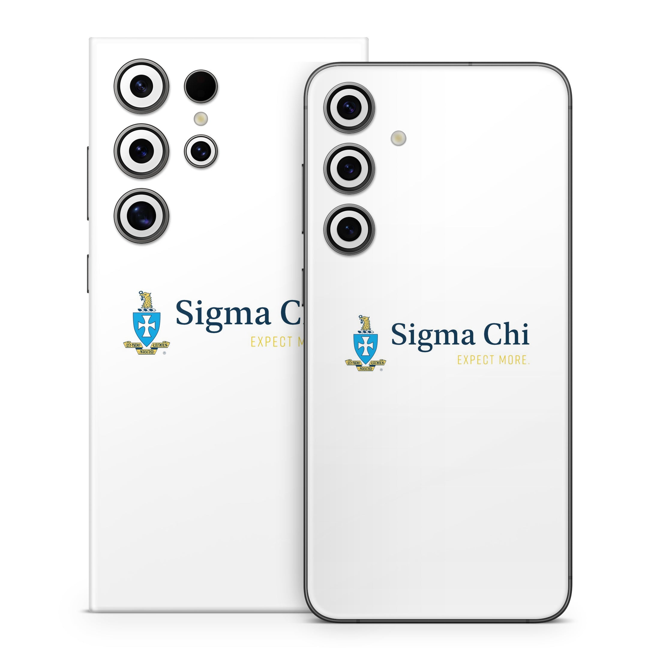 Sigma Chi Logo White - Samsung Galaxy S24 Skin