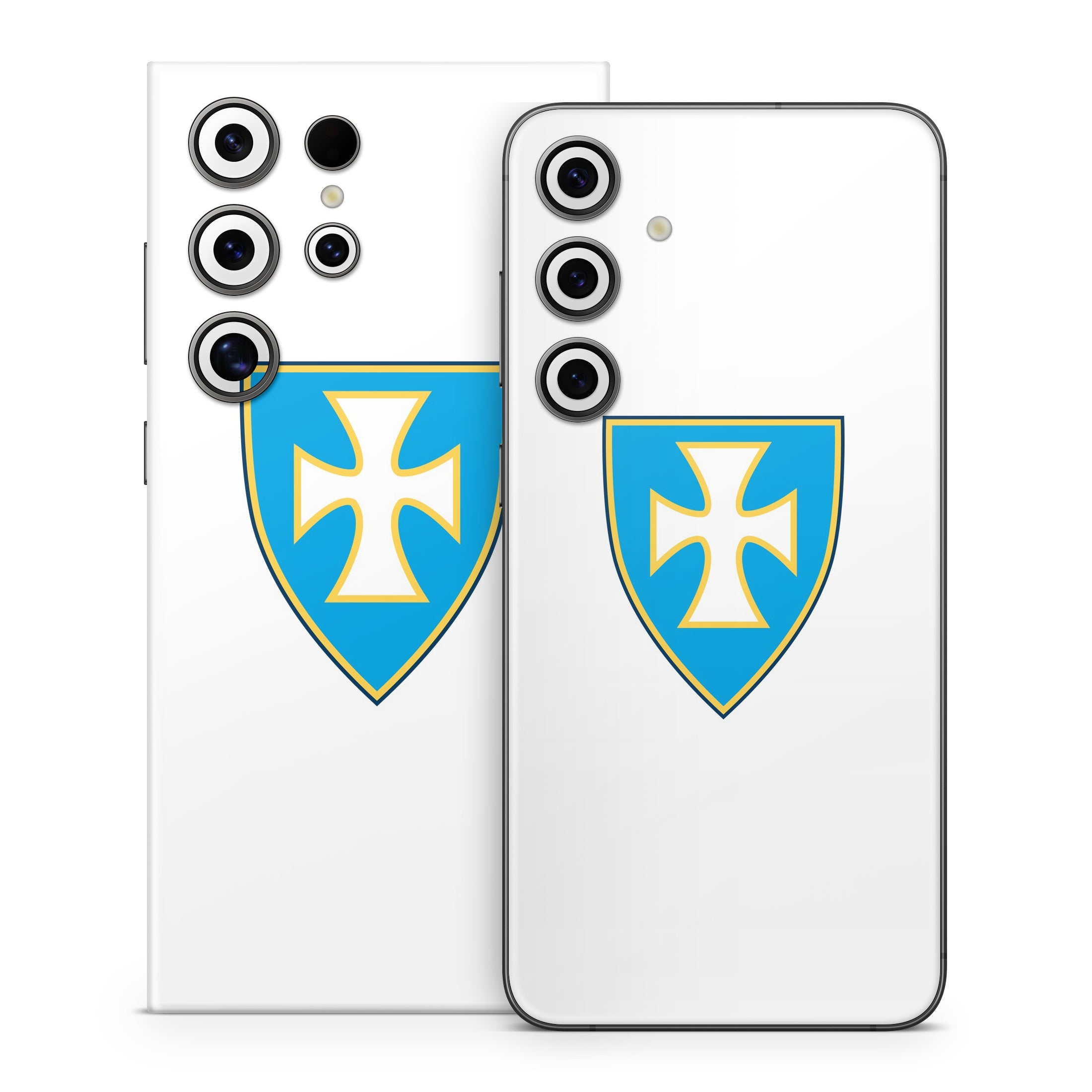 Sigma Chi Shield White - Samsung Galaxy S24 Skin