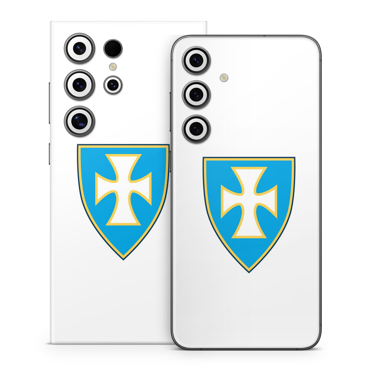 Sigma Chi Shield White - Samsung Galaxy S24 Skin