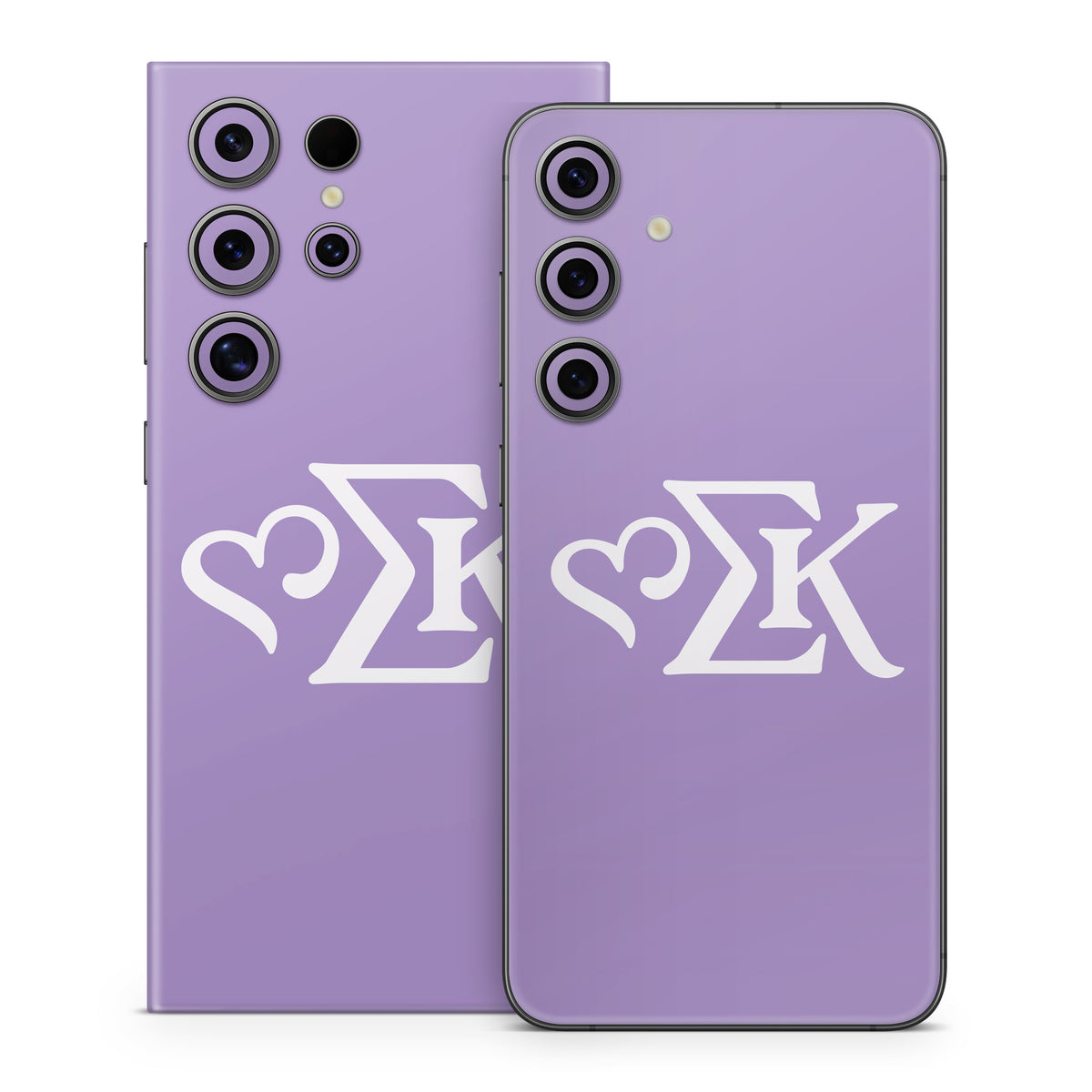 Sigma Kappa Greek Letters Dove Love on Legacy Lavender - Samsung Galaxy S24 Skin