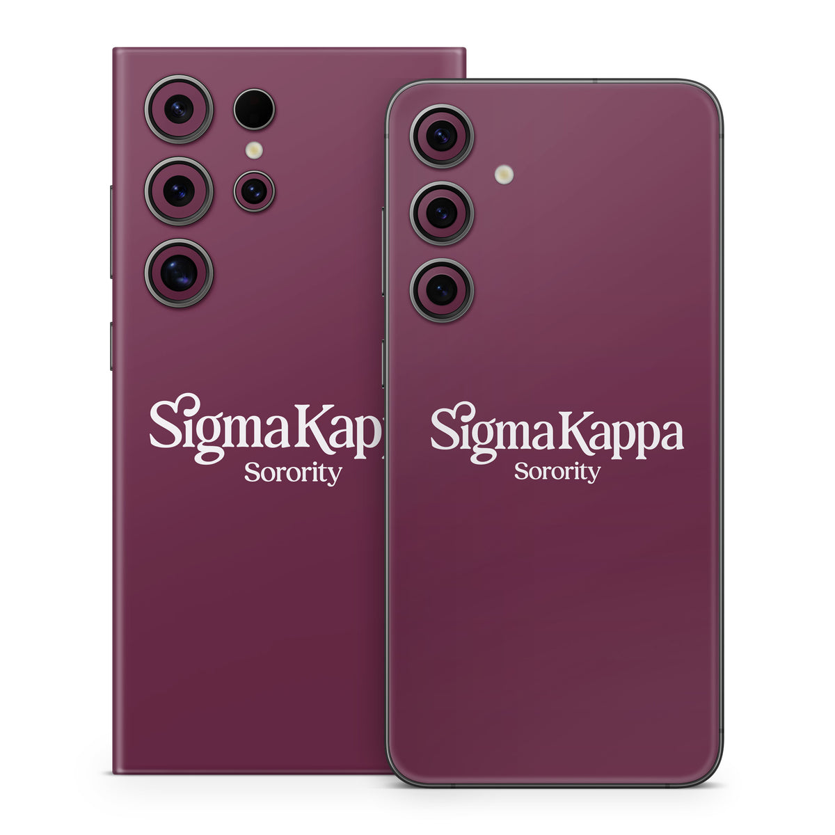 Sigma Kappa Sorority Logo Dove Love on Mary Maroon - Samsung Galaxy S24 Skin
