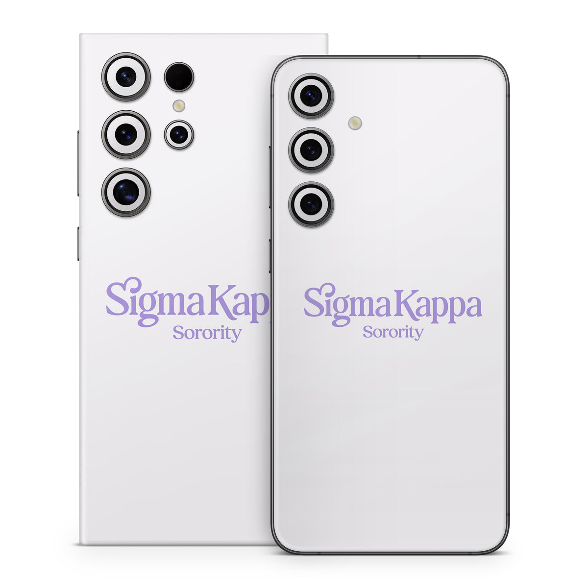 Sigma Kappa Sorority Logo Legacy Lavender on Dove Love - Samsung Galaxy S24 Skin