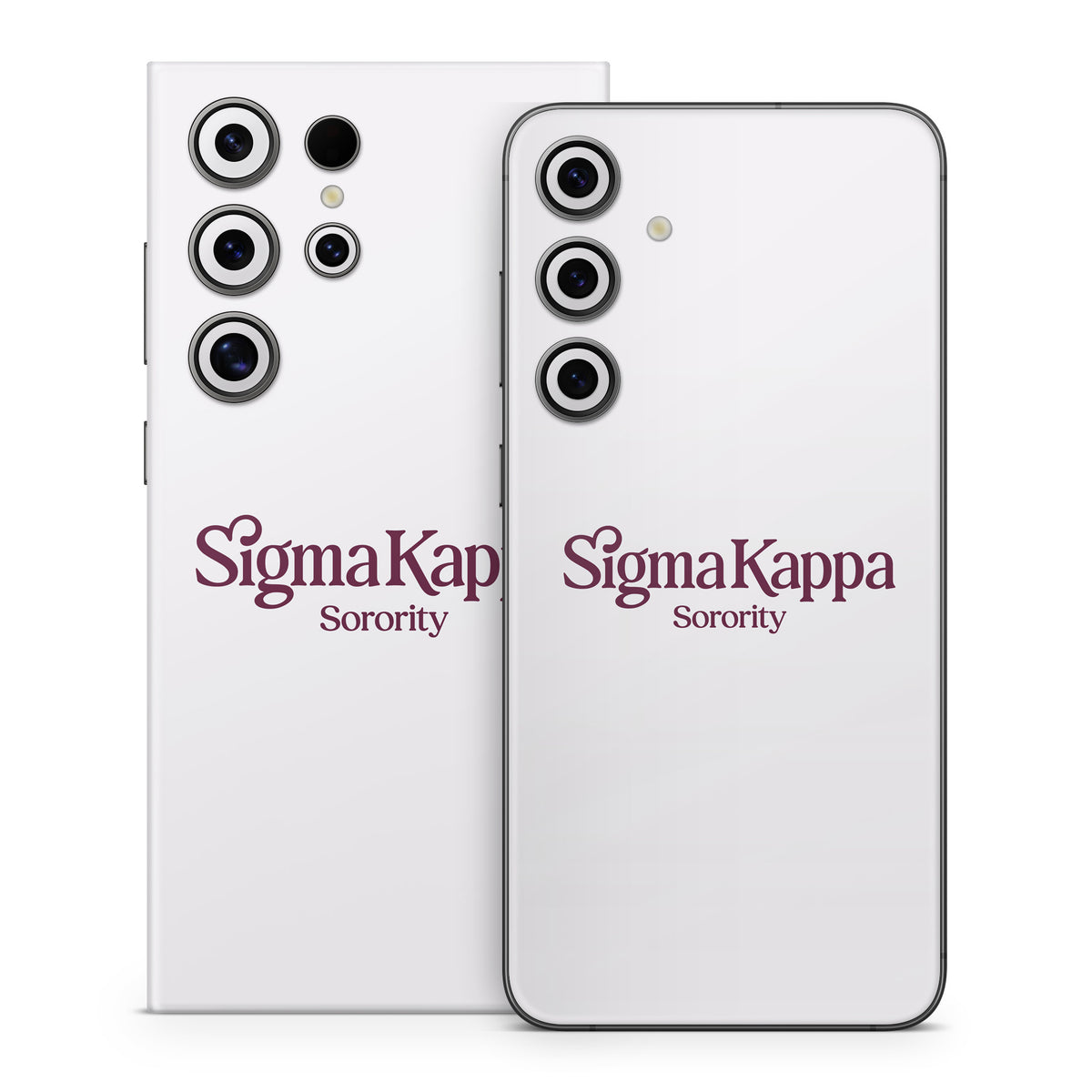 Sigma Kappa Sorority Logo Mary Maroon on Dove Love - Samsung Galaxy S24 Skin