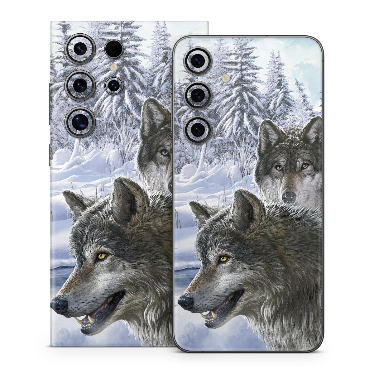 Snow Wolves - Samsung Galaxy S24 Skin