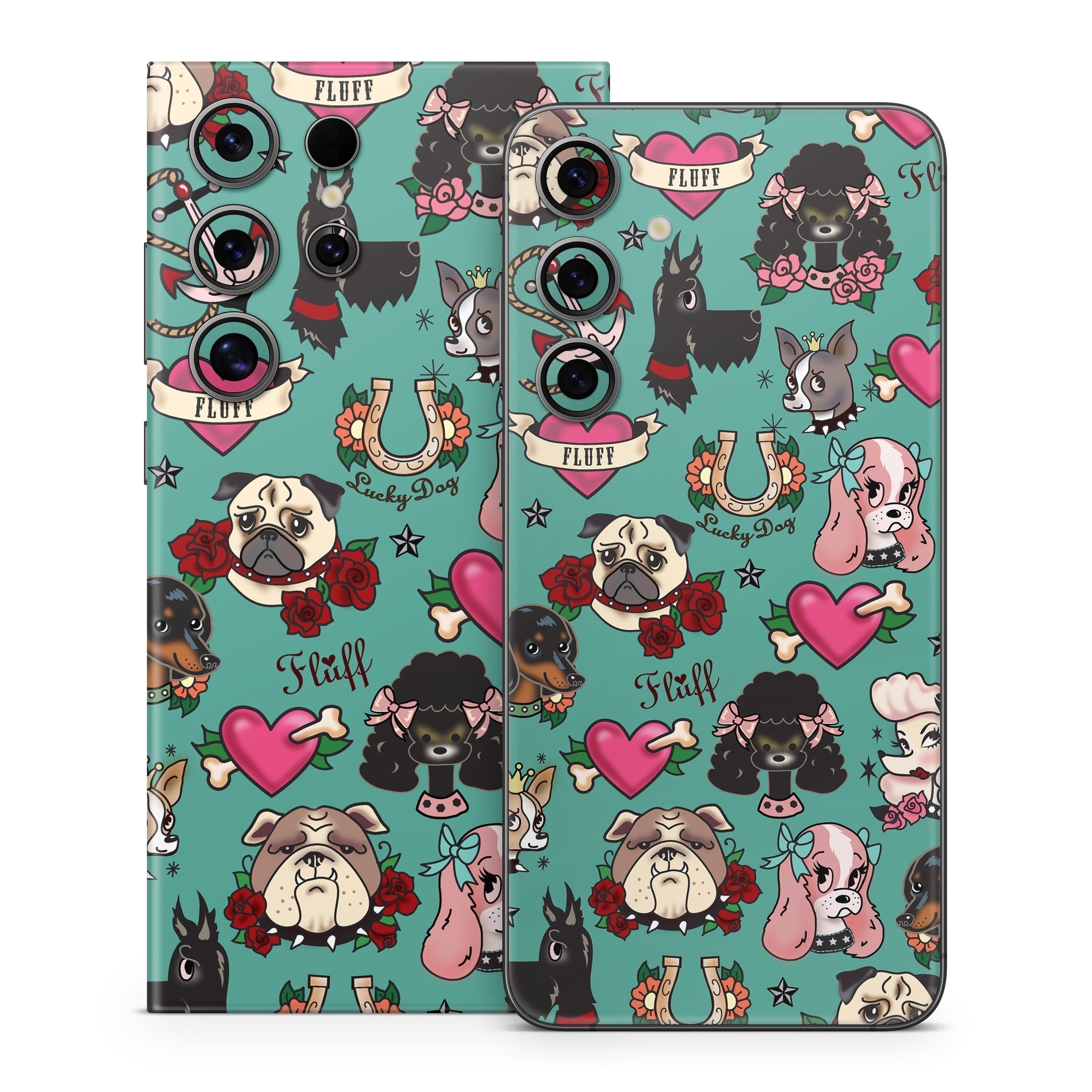 Tattoo Dogs - Samsung Galaxy S24 Skin