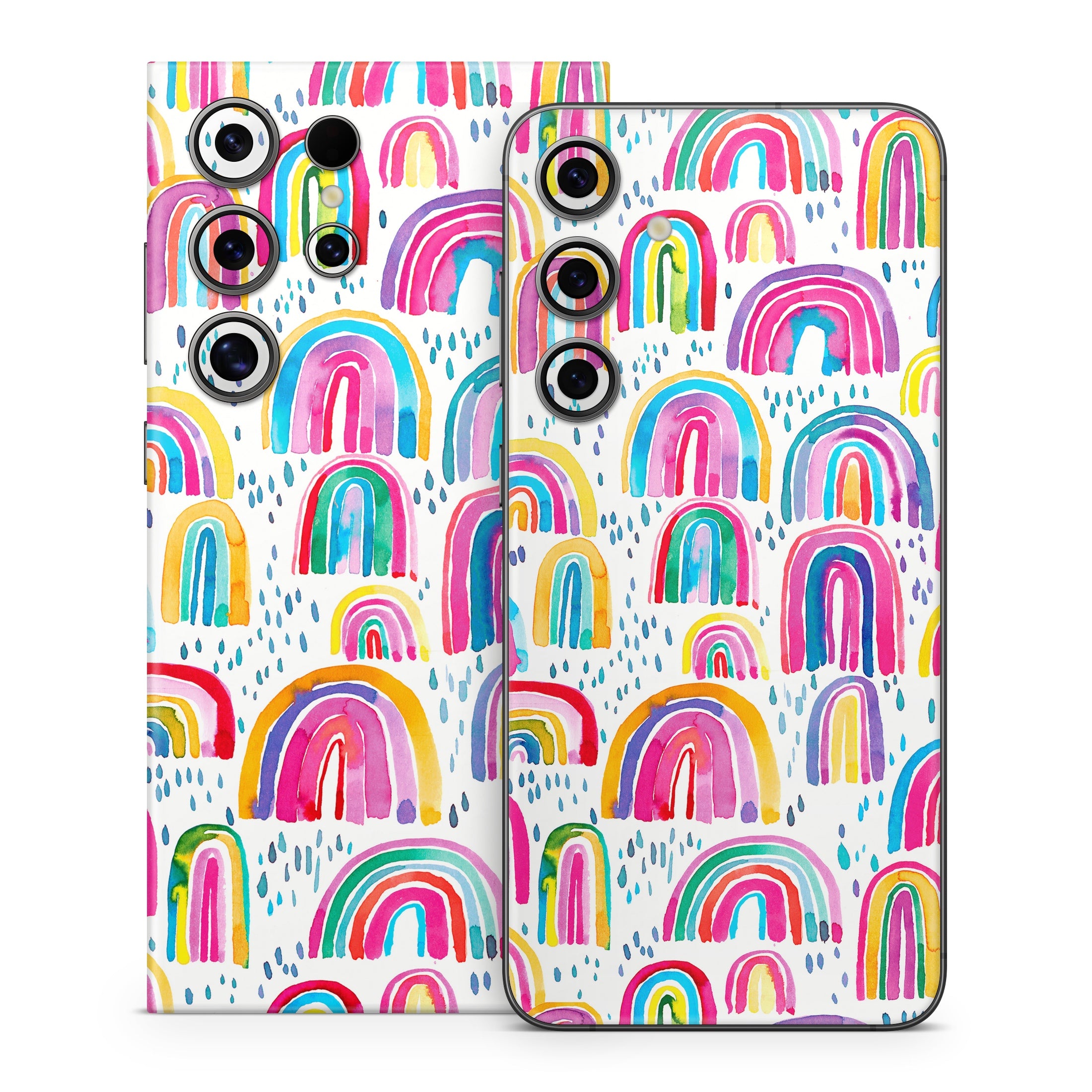 Watercolor Rainbows - Samsung Galaxy S24 Skin