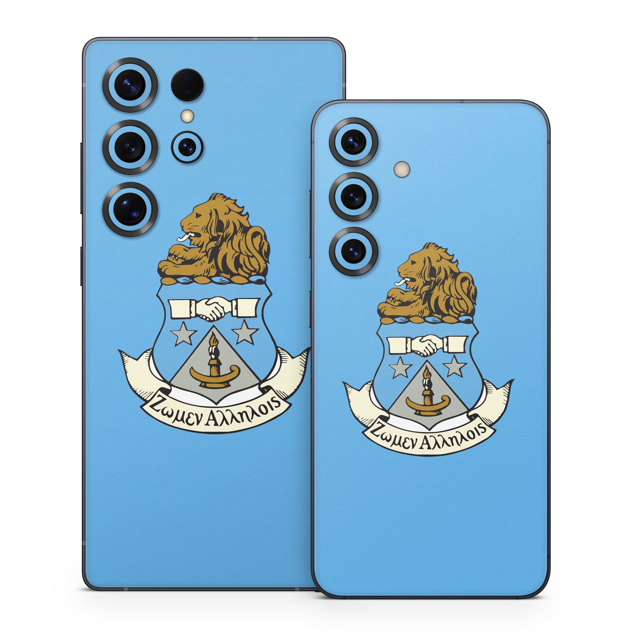Alpha Delta Pi Crest Adelphean Blue - Samsung Galaxy S25 Skin