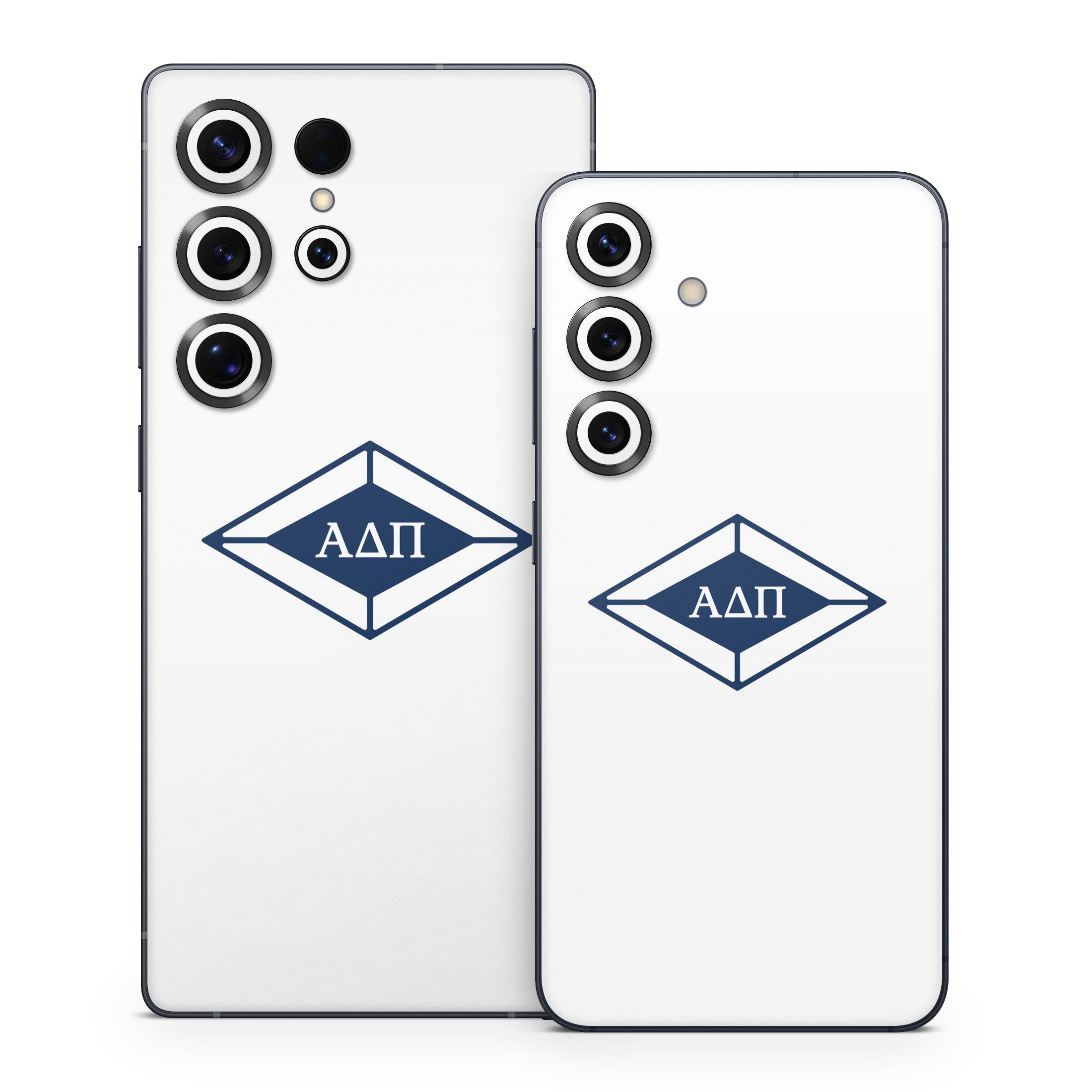 Alpha Delta Pi Diamond Letters White - Samsung Galaxy S25 Skin