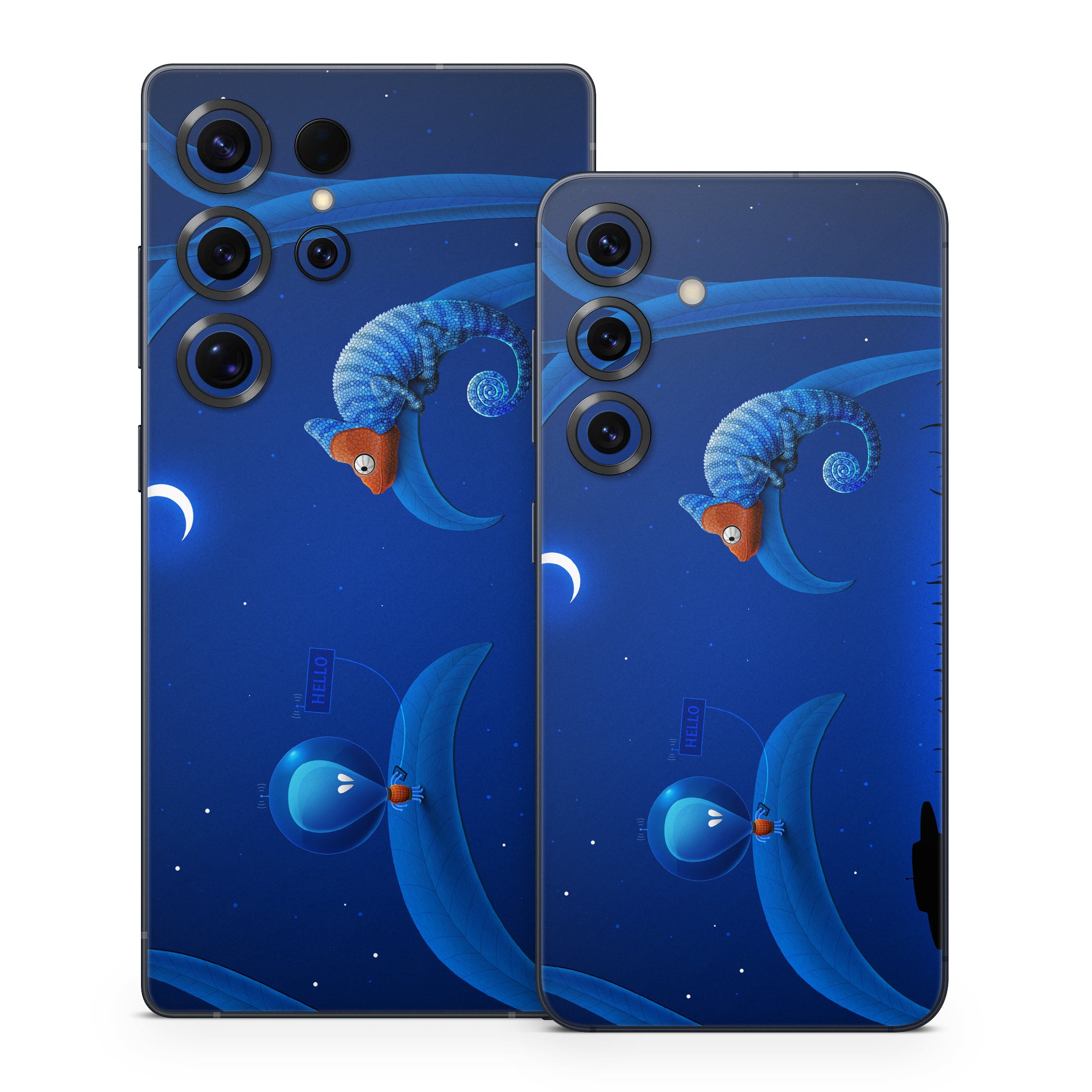 Alien and Chameleon - Samsung Galaxy S25 Skin
