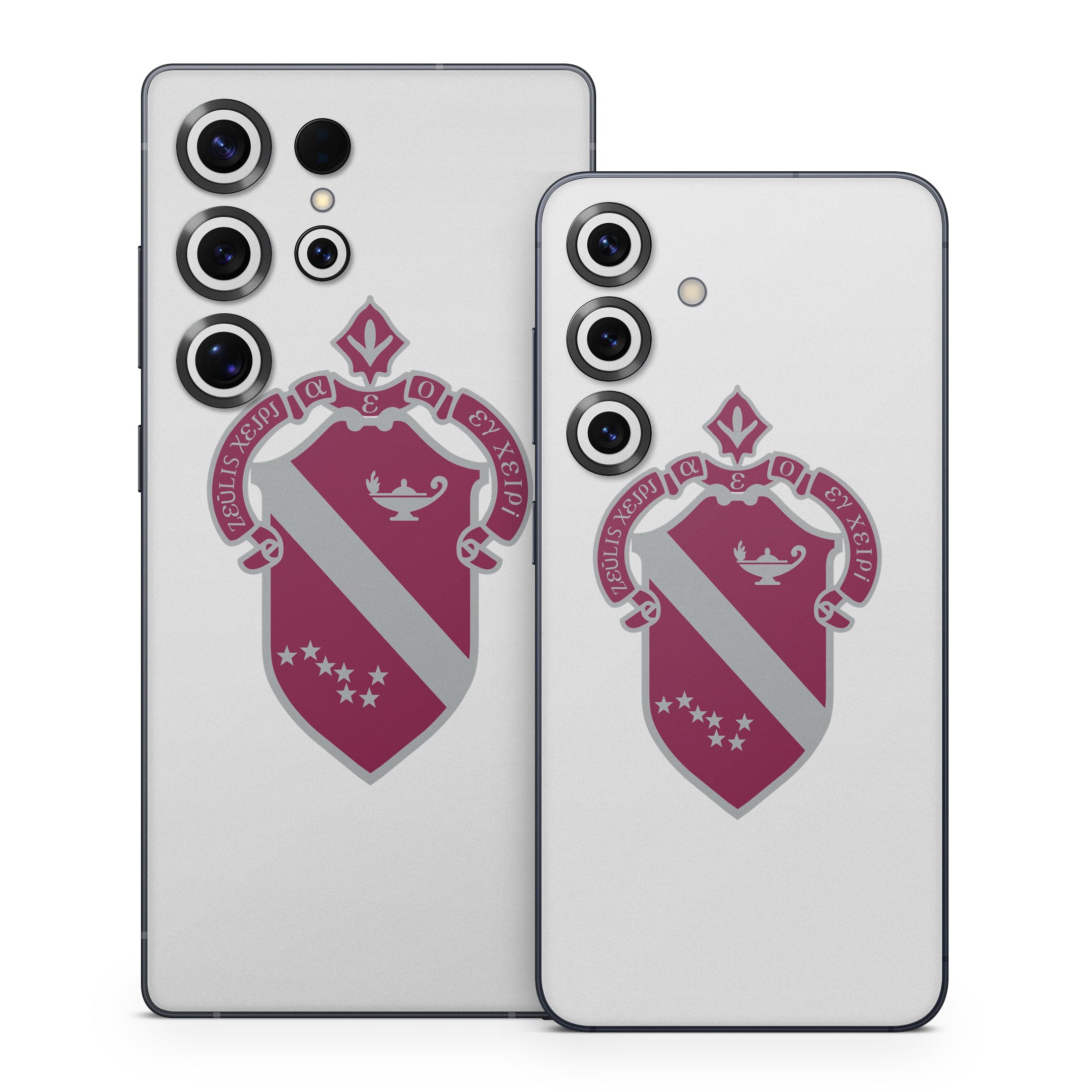 Alpha Phi Crest Silver - Samsung Galaxy S25 Skin