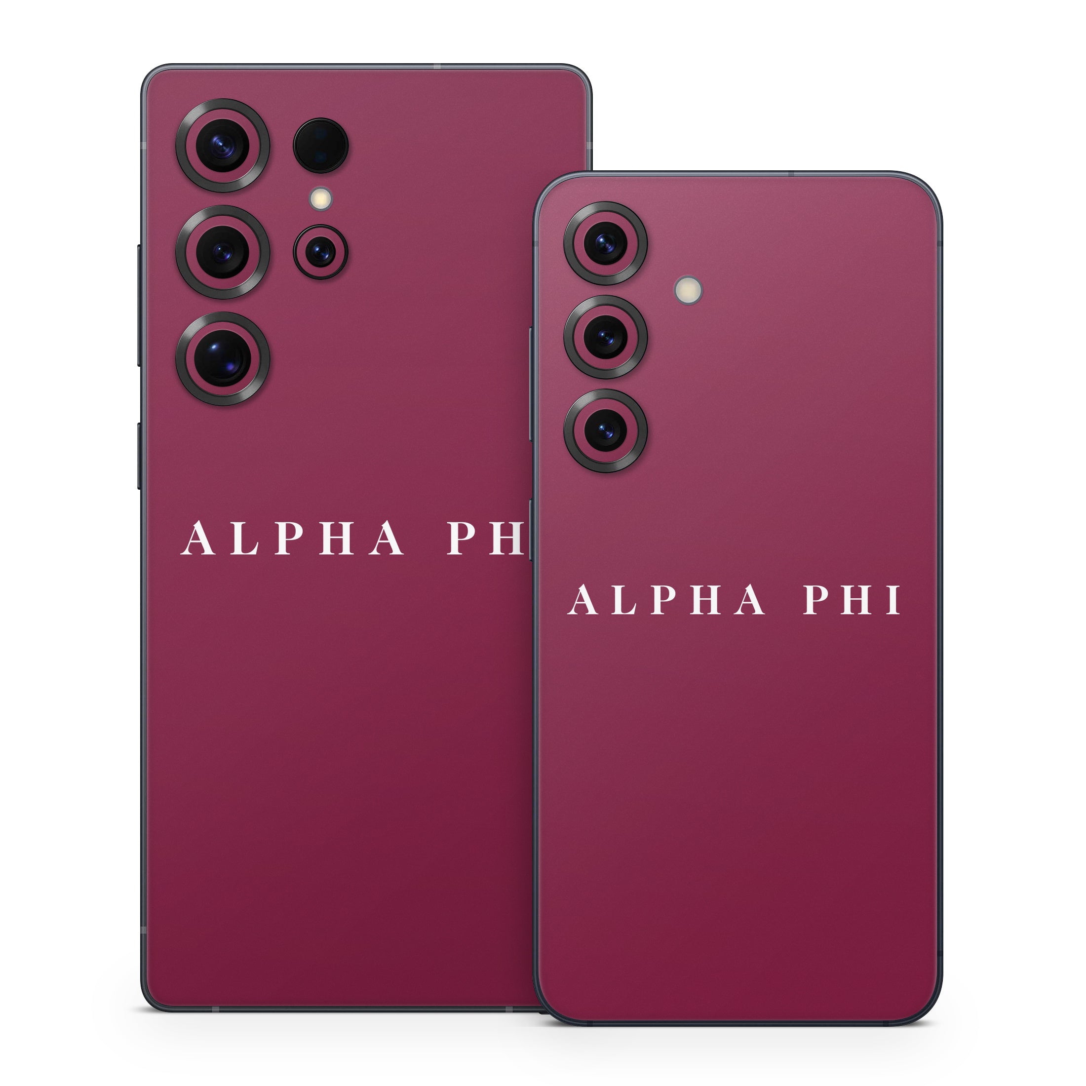 Alpha Phi Wordmark Bordeaux - Samsung Galaxy S25 Skin